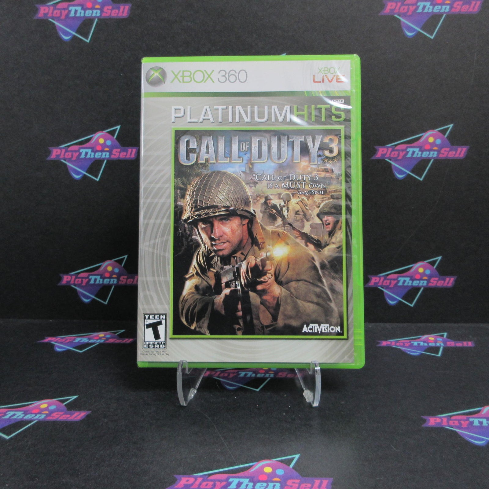 Call of Duty 3 Xbox 360 PH + Bonus Disc Complete - 1 Year Warranty EX Cond