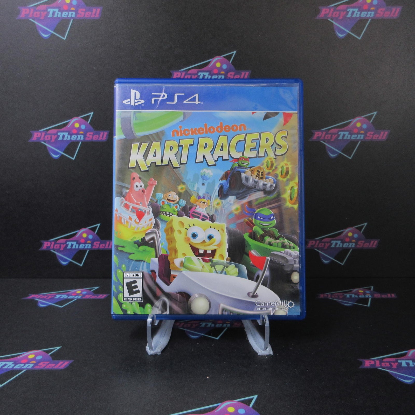 Nickelodeon Kart Racers PS4 PlayStation 4 Complete - 1 Year Warranty VG