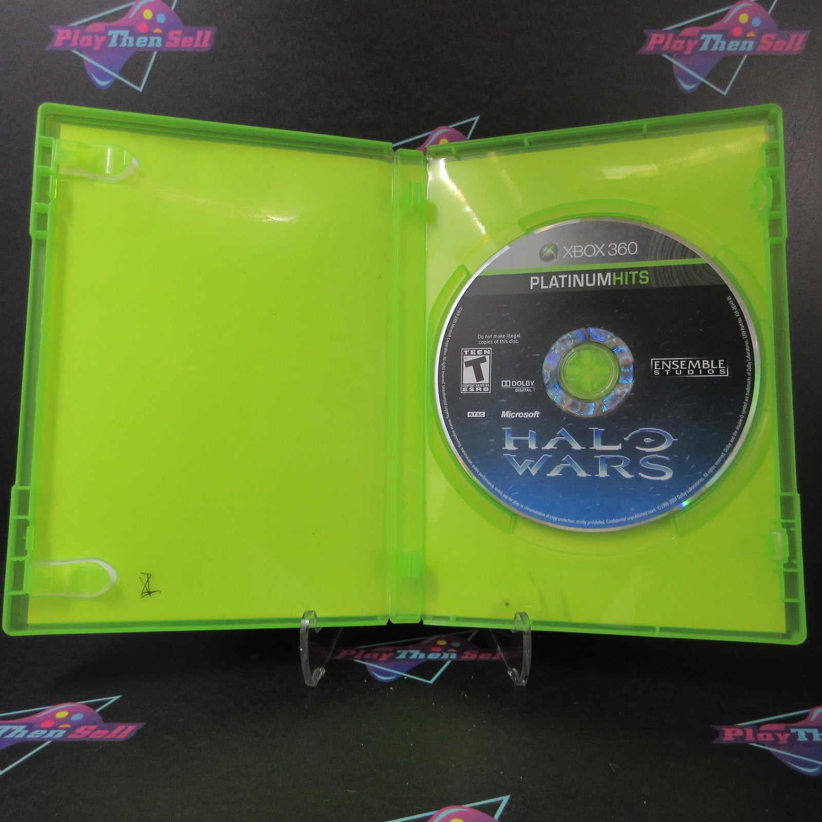 Halo Wars Xbox 360 Platinum Hits - 1 Year Warranty VG