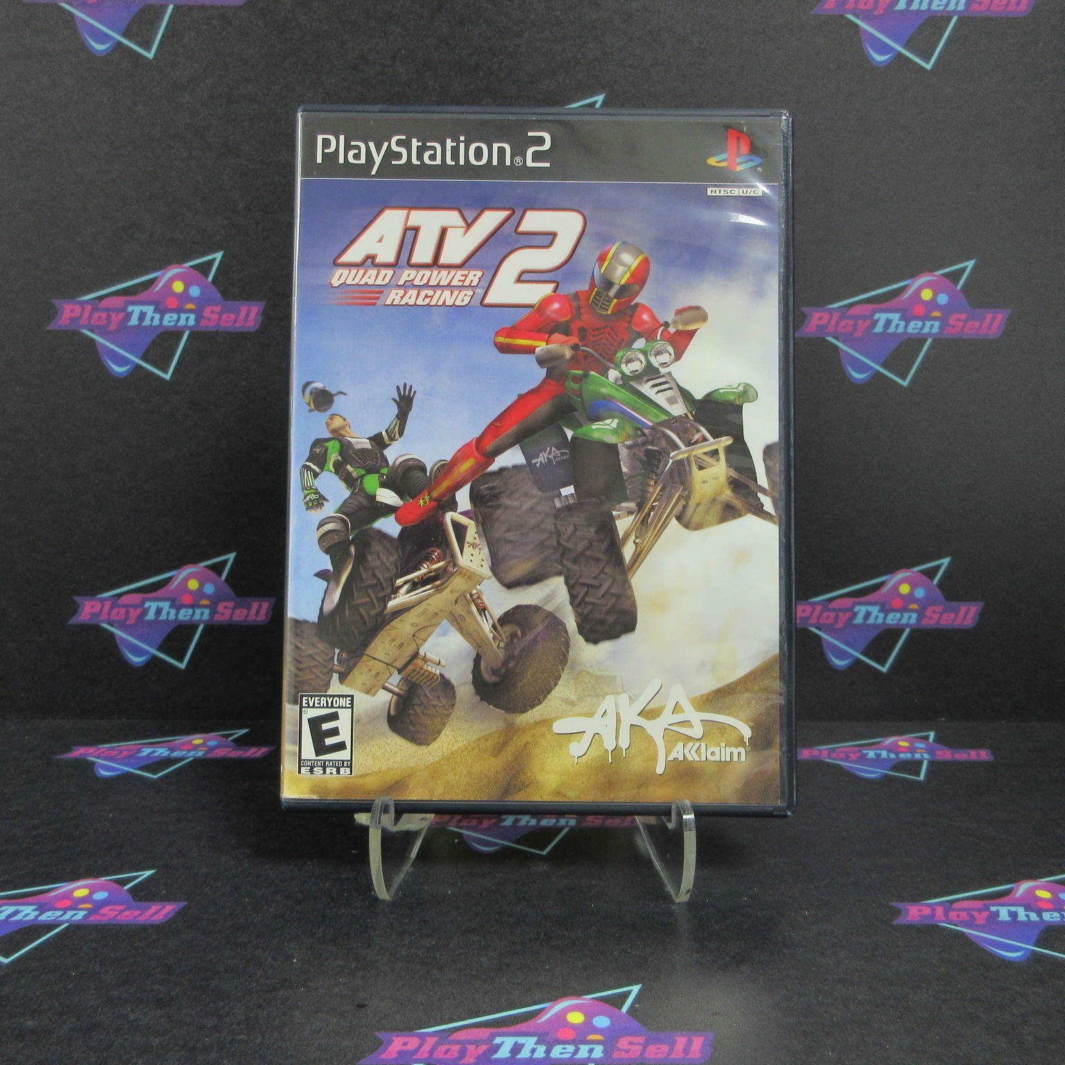 ATV 2 Quad Power Racing PS2 PlayStation 2 Complete - 1 Year Warranty EX Cond