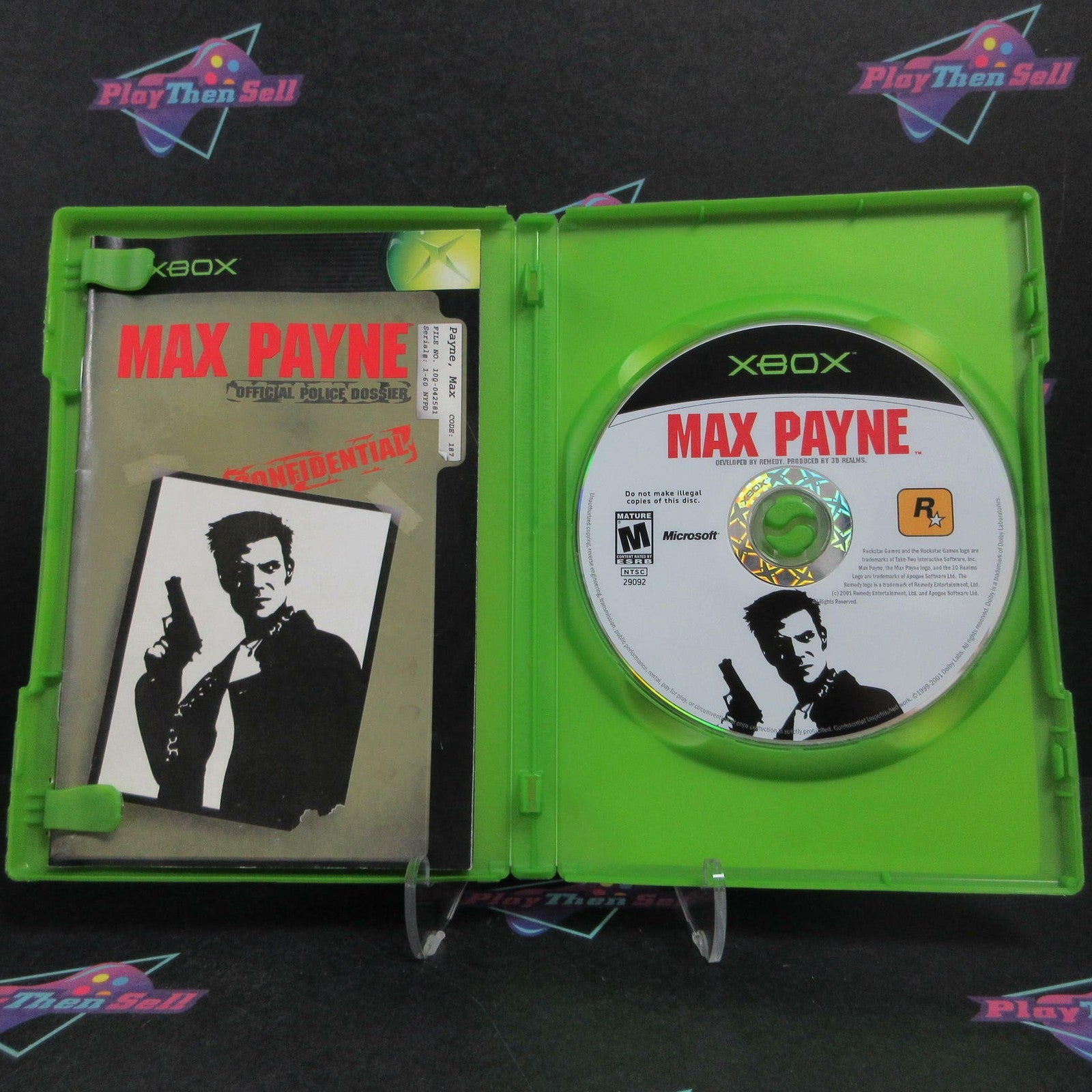 Max Payne Xbox Complete - 1 Year Warranty EX Cond