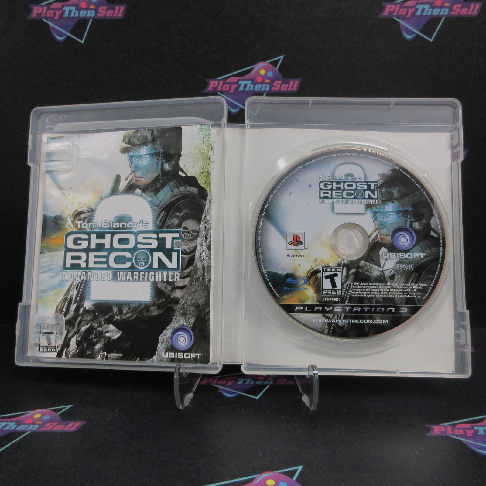 Ghost Recon Advanced Warfighter 2 PS3 PlayStation 3 Complete  - 1 Year Warrant..