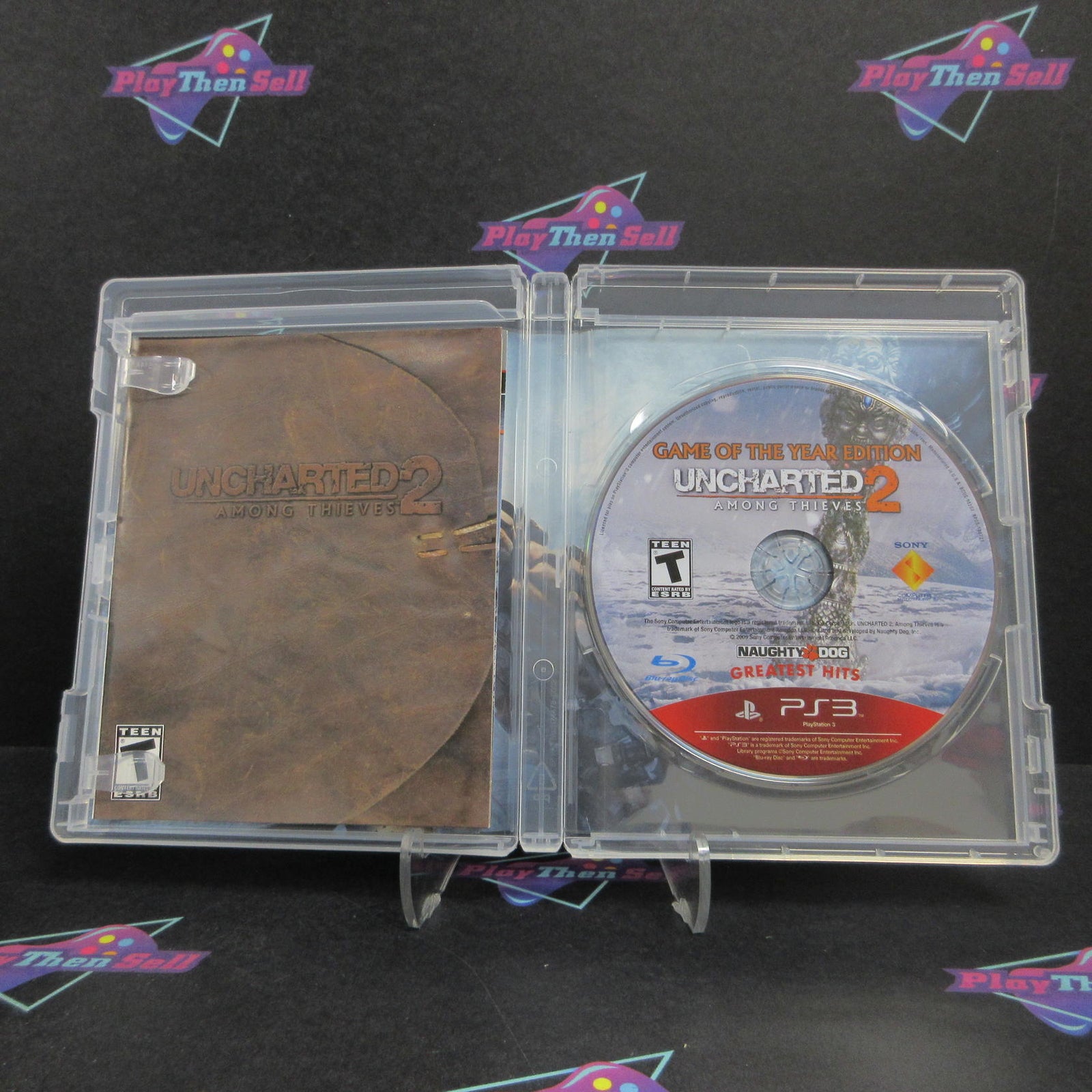 Uncharted 2 Among Thieves GOTY PS3 PlayStation 3 GH Complete  - 1 Year Warrant..