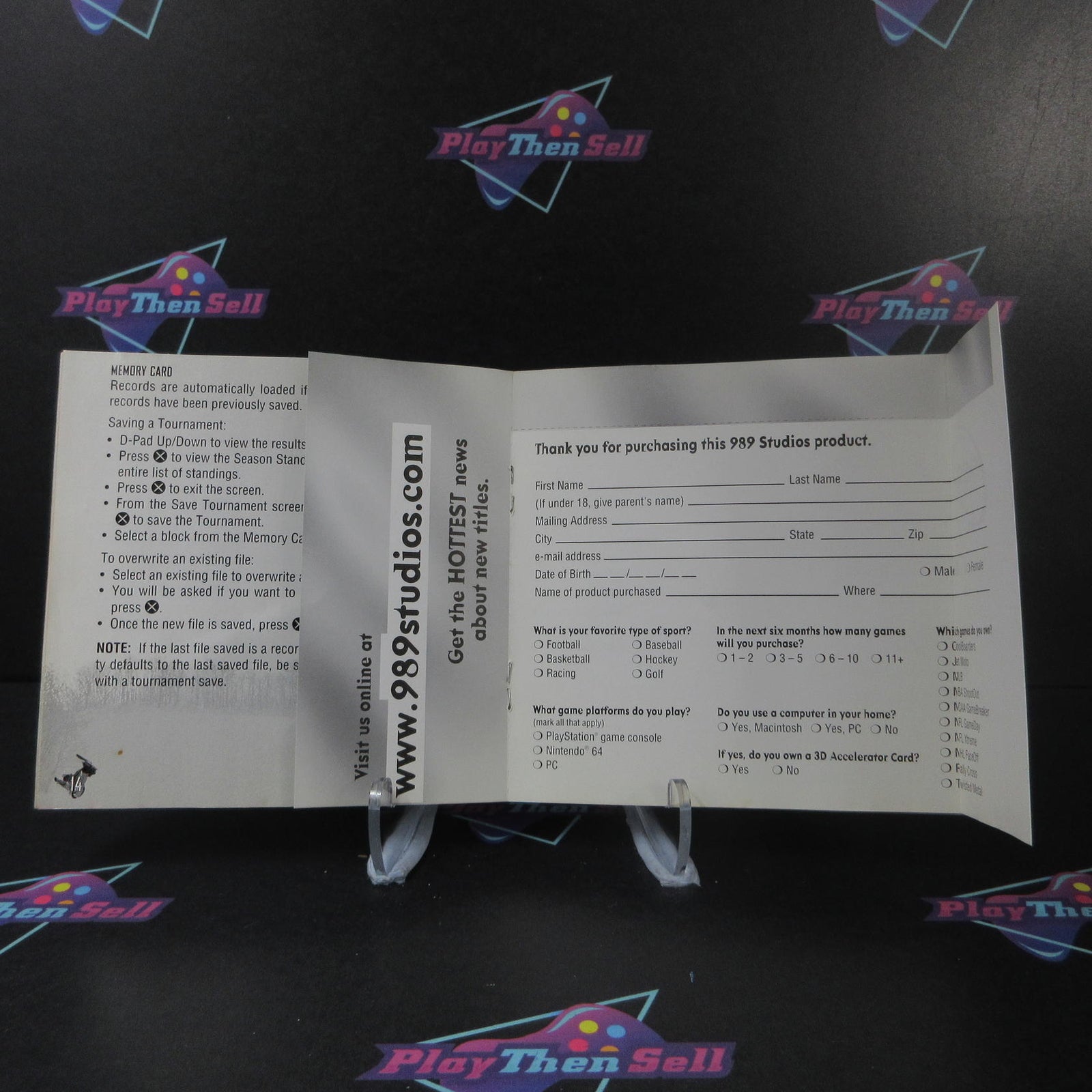 Cool Boarders 3 PS1 PlayStation 1 + Reg Complete - 1 Year Warranty VG