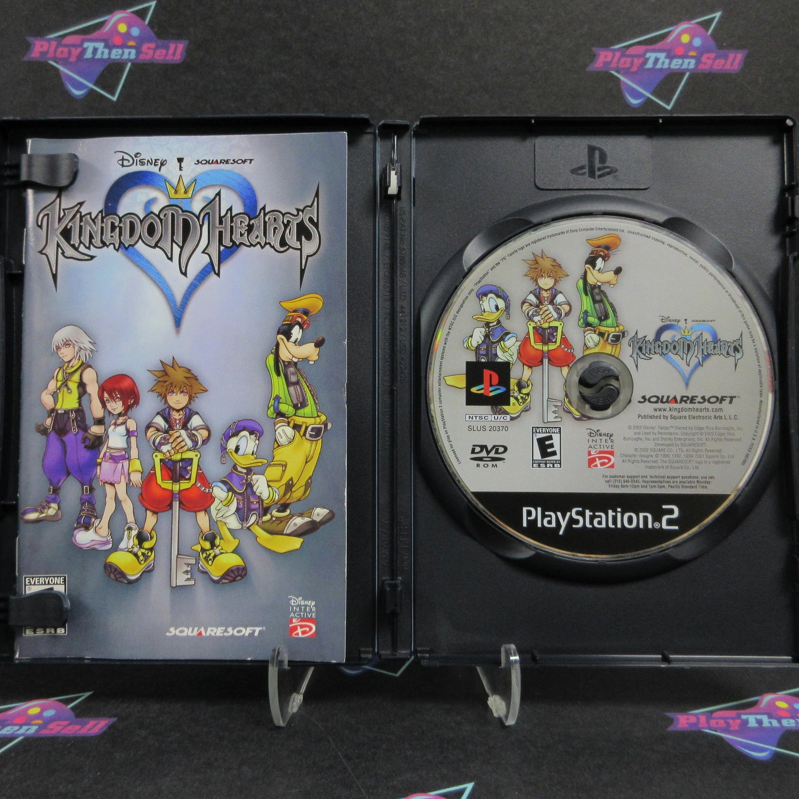 Kingdom Hearts PS2 PlayStation 2 + Reg Card Complete - 1 Year Warranty EX Cond