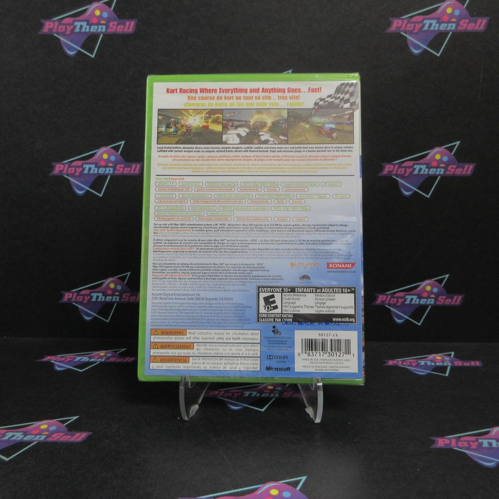 Jimmie Johnson's Anything With An Engine Xbox 360 Brand New - Sealed