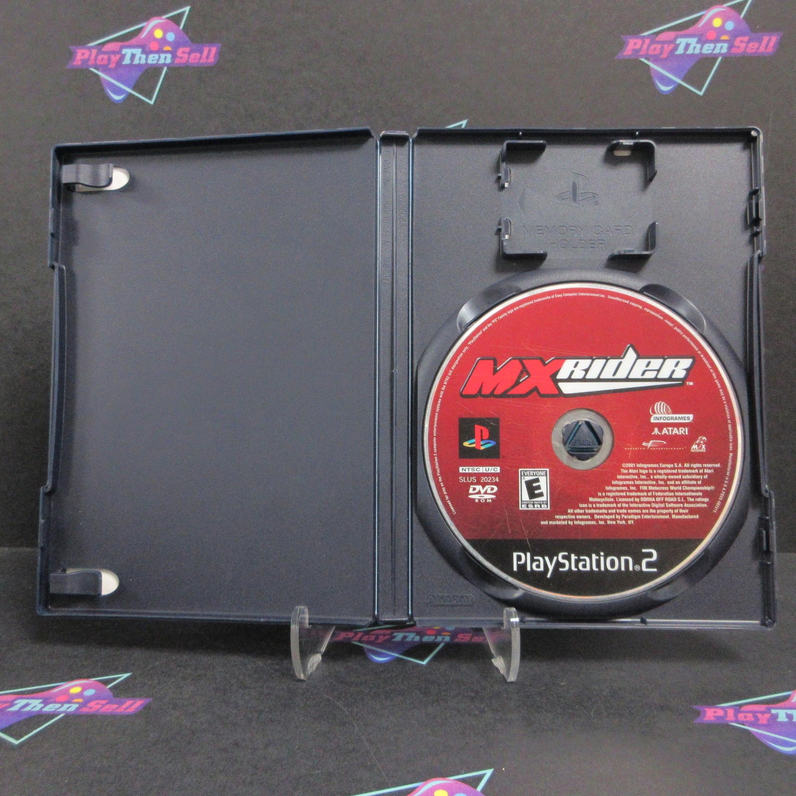 MX Rider PS2 PlayStation 2 AD/NM - (See Pics)