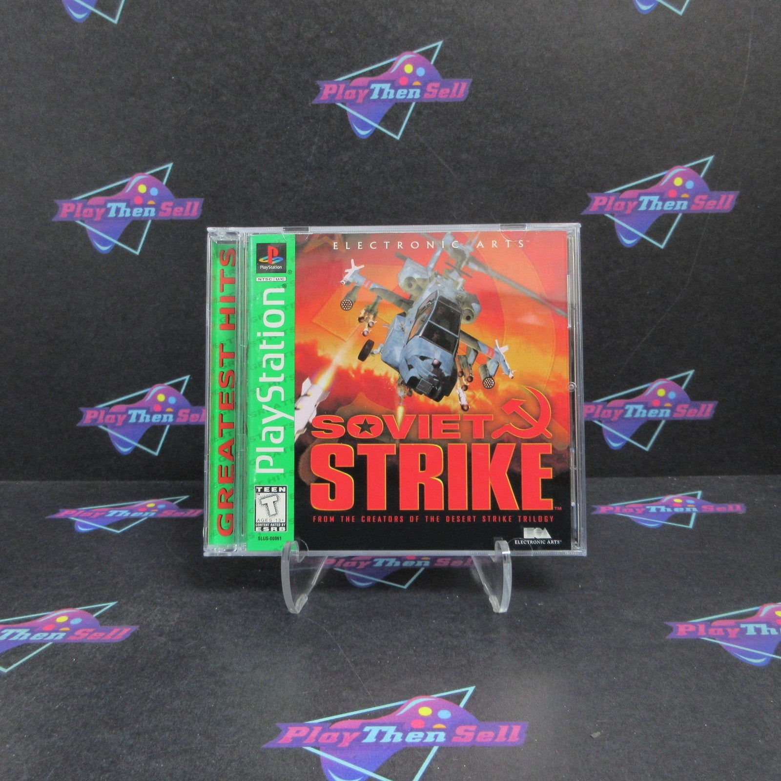 Soviet Strike PS1 PlayStation 1 GH + Reg Card Complete - 1 Year Warranty EX Cond