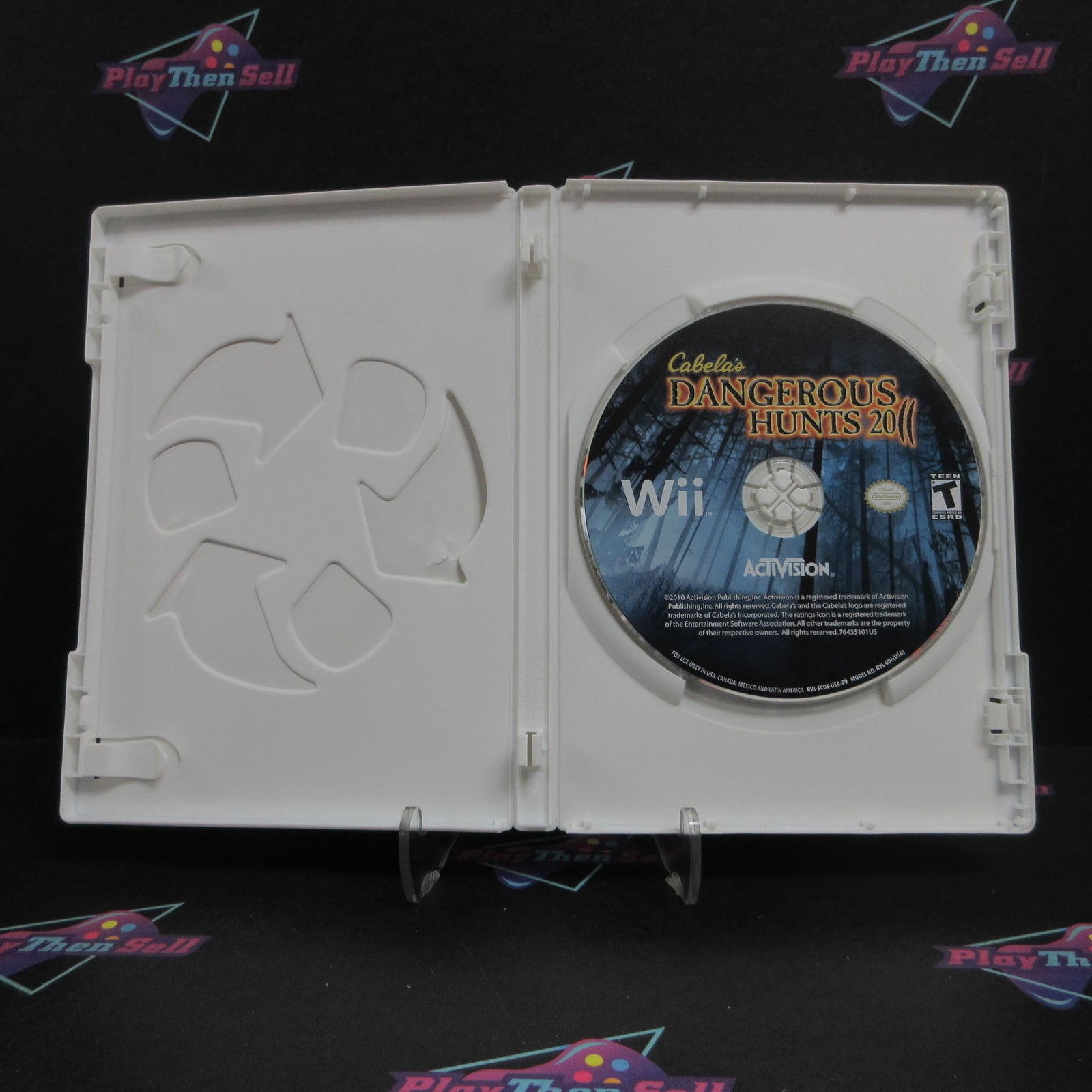 Cabela's Dangerous Hunts 2011 Nintendo Wii - 1 Year Warranty VG
