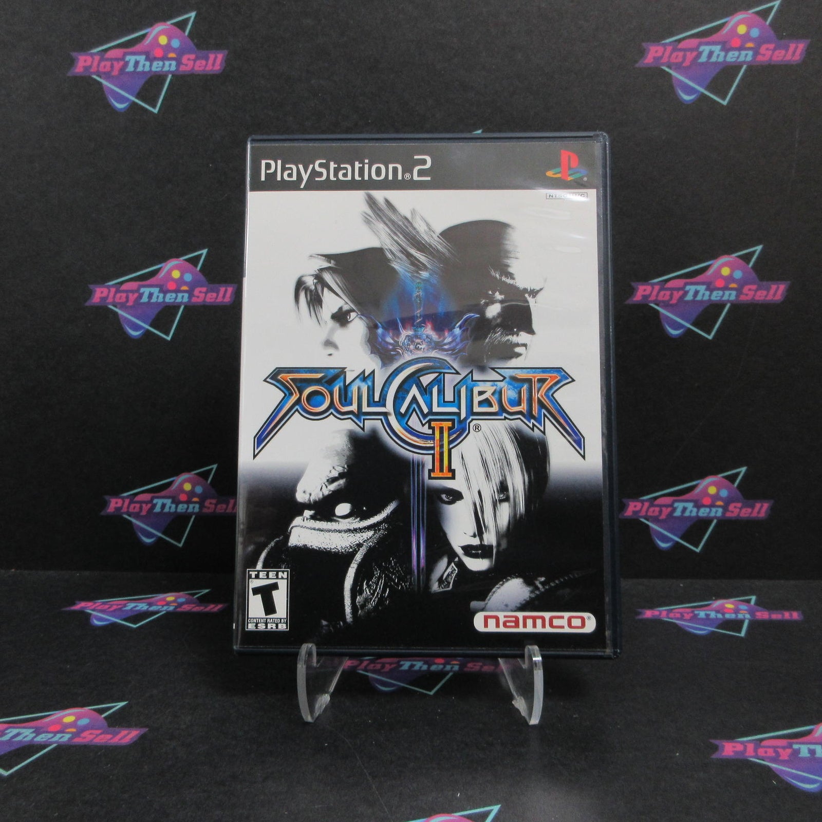 Soul Calibur 2 PS2 PlayStation 2 + Reg Card / Bonus Disc  Complete  - 1 Year W..