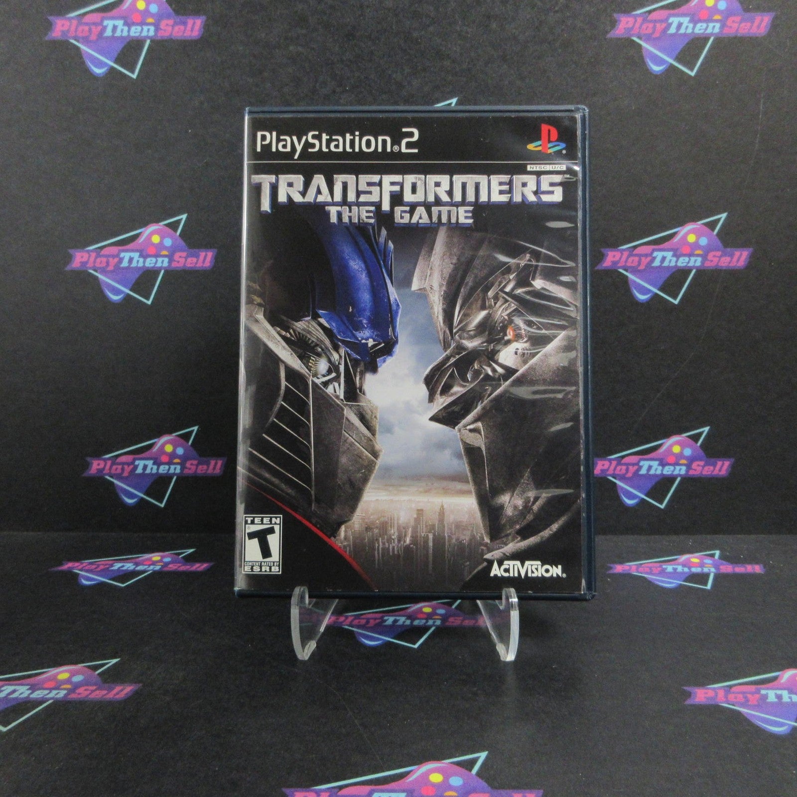 Transformers The Game PS2 PlayStation 2 + Bonus Disc Complete  - 1 Year Warran..