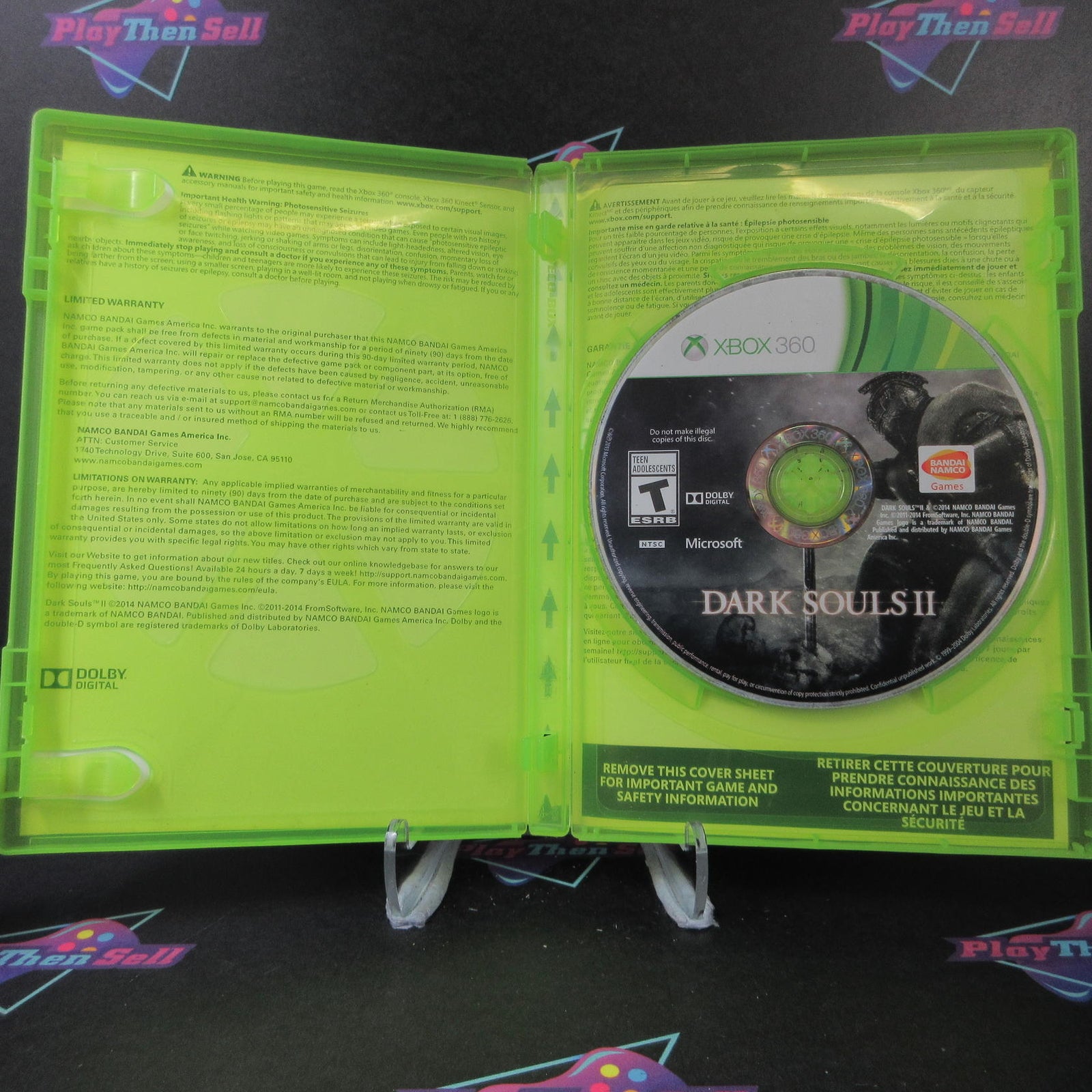 Dark Souls II Xbox 360 AD Complete CIB - (See Pics)
