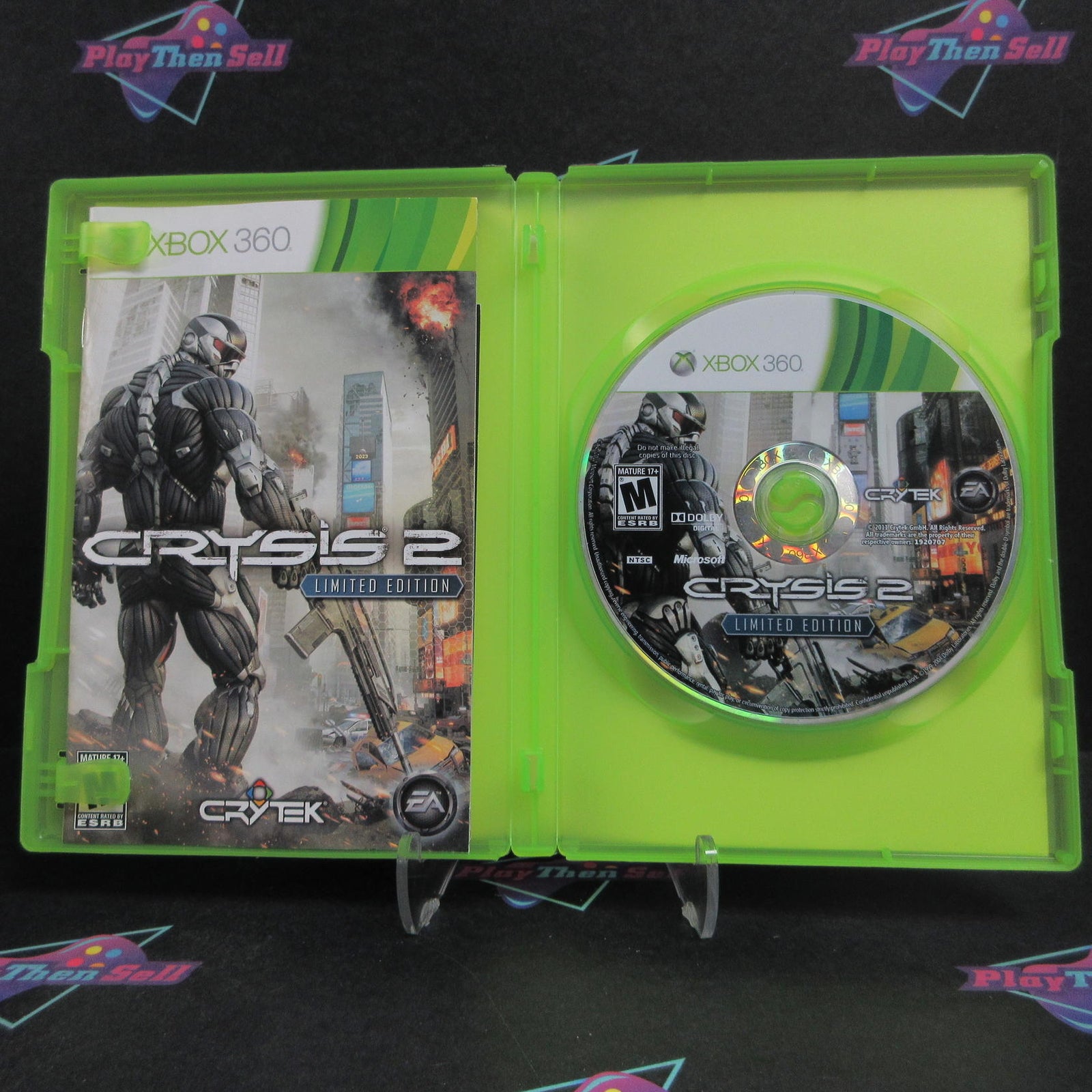 Crysis 2 Limited Edition Xbox 360 Complete - 1 Year Warranty VG