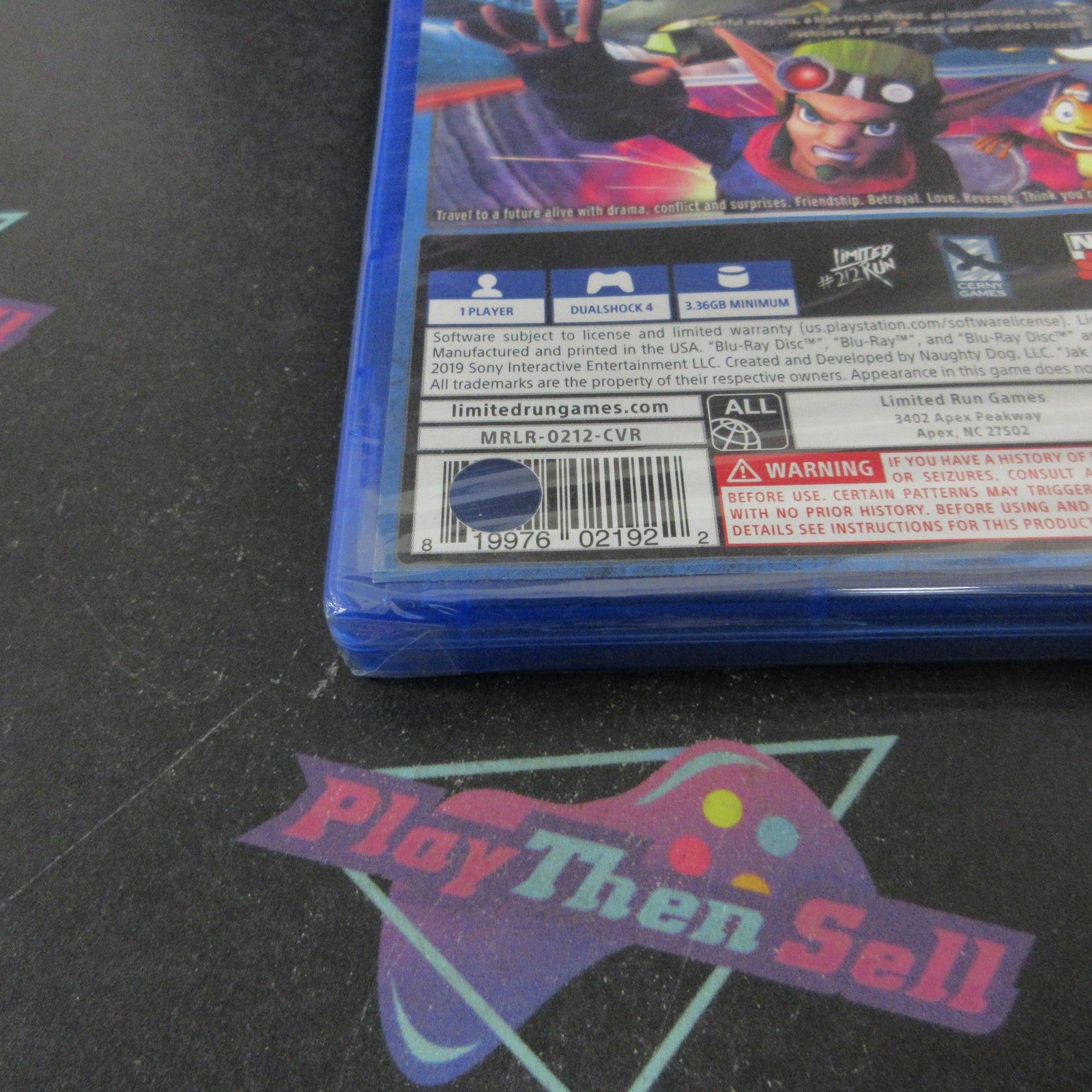 Jak II - PS4 PlayStation 4 - Limited Run #212 Brand New - Sealed