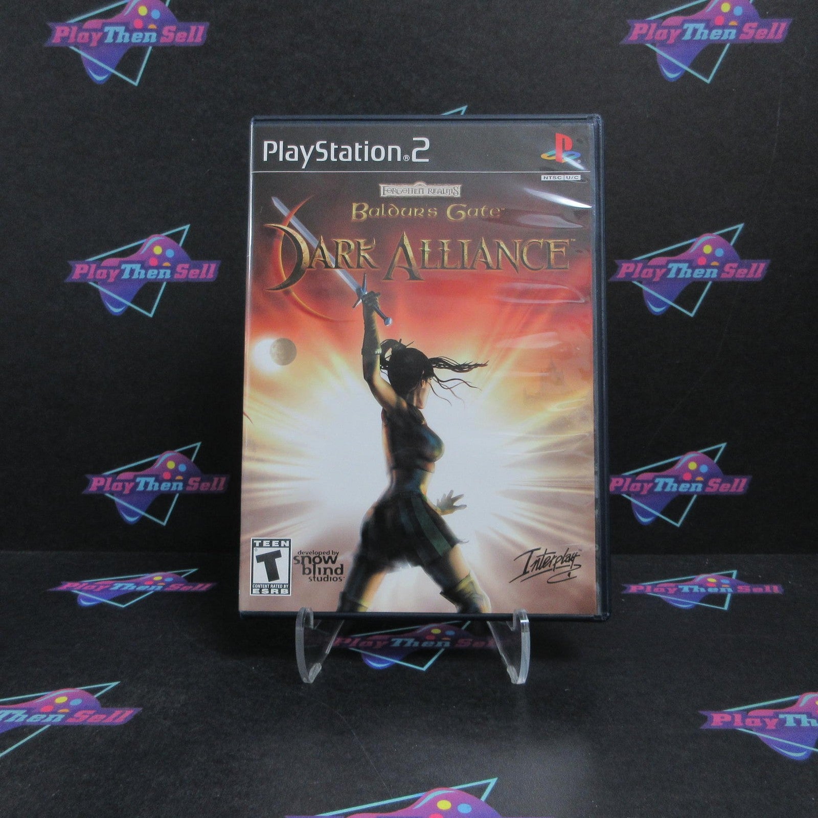 Baldur's Gate Dark Alliance PS2 PlayStation 2 Complete - 1 Year Warranty EX Cond