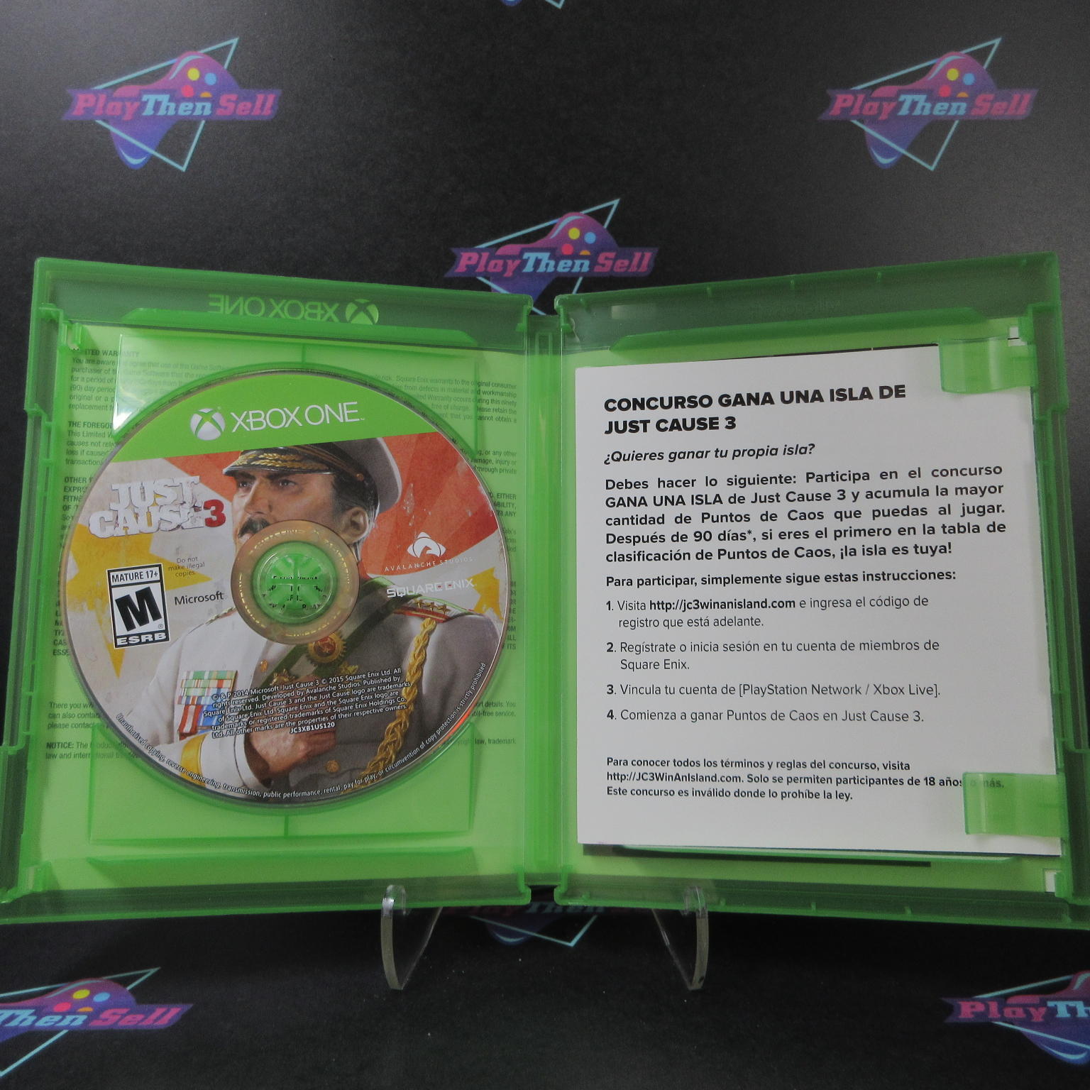 Just Cause 3 Day One Edition Xbox One Complete - 1 Year Warranty EX Cond