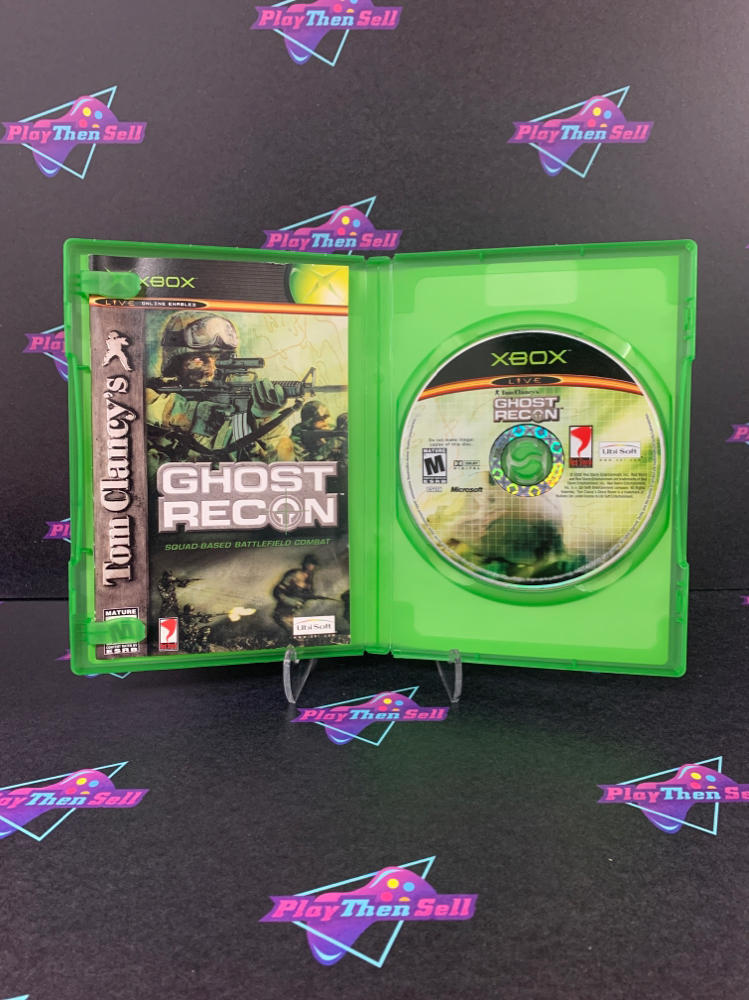 Tom Clancy's Ghost Recon Xbox + Reg Card Complete - 1 Year Warranty EX Cond