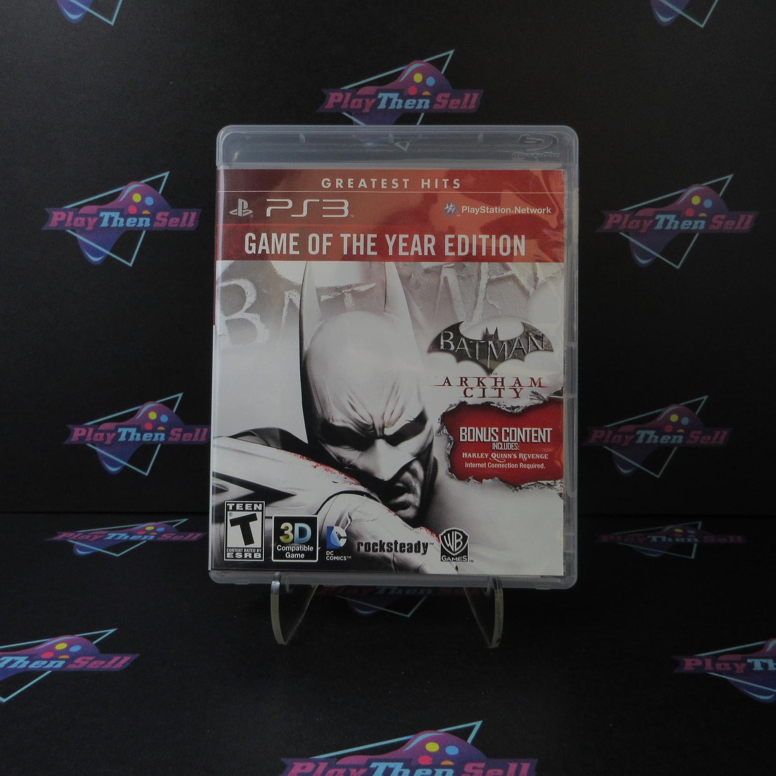 Batman Arkham City GOTY PS3 PlayStation 3 GH Complete - 1 Year Warranty EX Cond