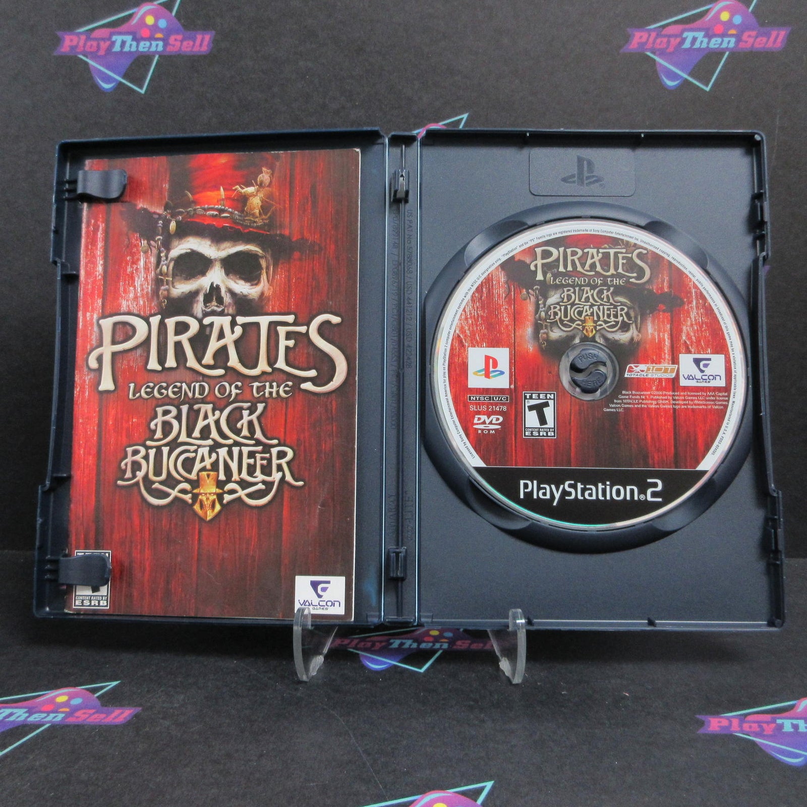 Pirates Legend of the Black Buccaneer PS2 PlayStation 2 CIB - 1 Year Warranty VG
