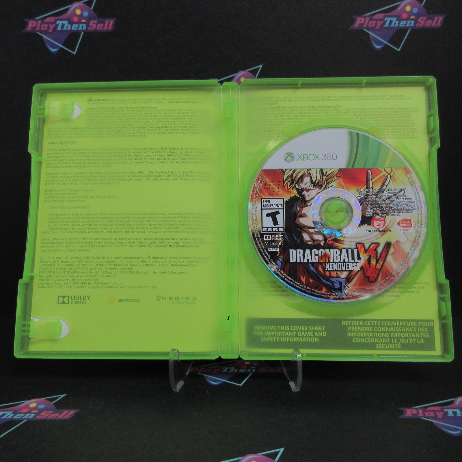 Dragon Ball Xenoverse Day One Edition Xbox 360 Complete  - 1 Year Warranty EX ..