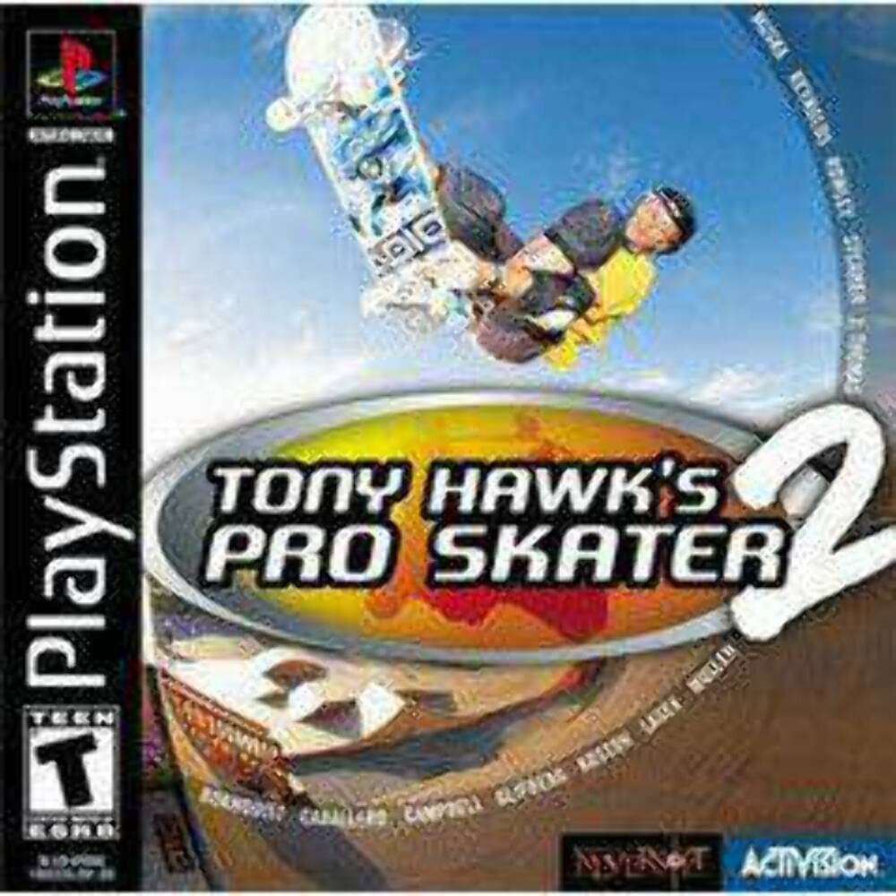 Tony Hawk's Pro Skater 2 PS1 PlayStation 1 Complete - 1 Year Warranty EX Cond