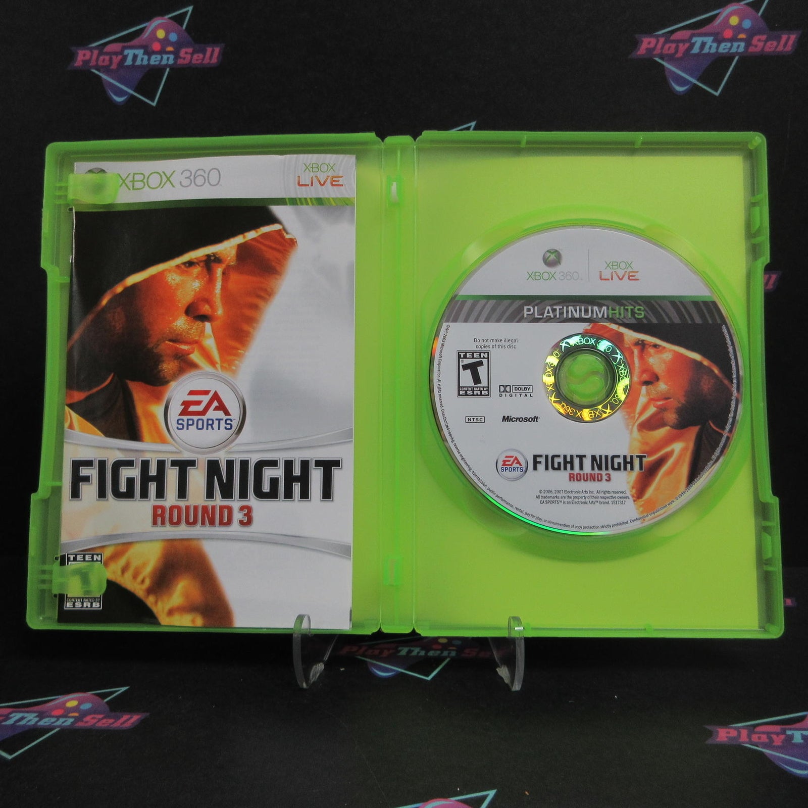 Fight Night Round 3 Xbox 360 PH Complete - 1 Year Warranty EX Cond