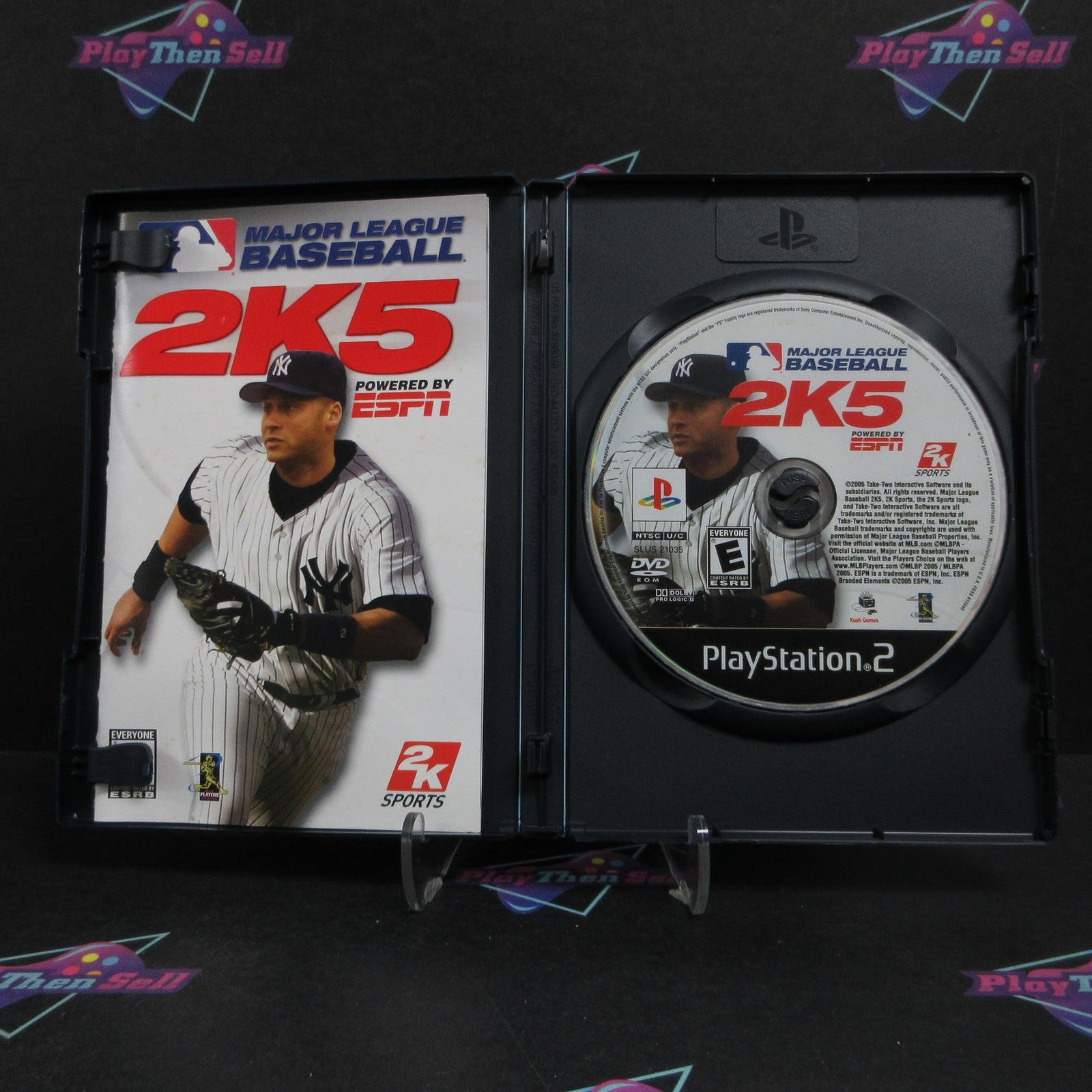 MLB 2K5 PS2 PlayStation 2 Complete - 1 Year Warranty VG