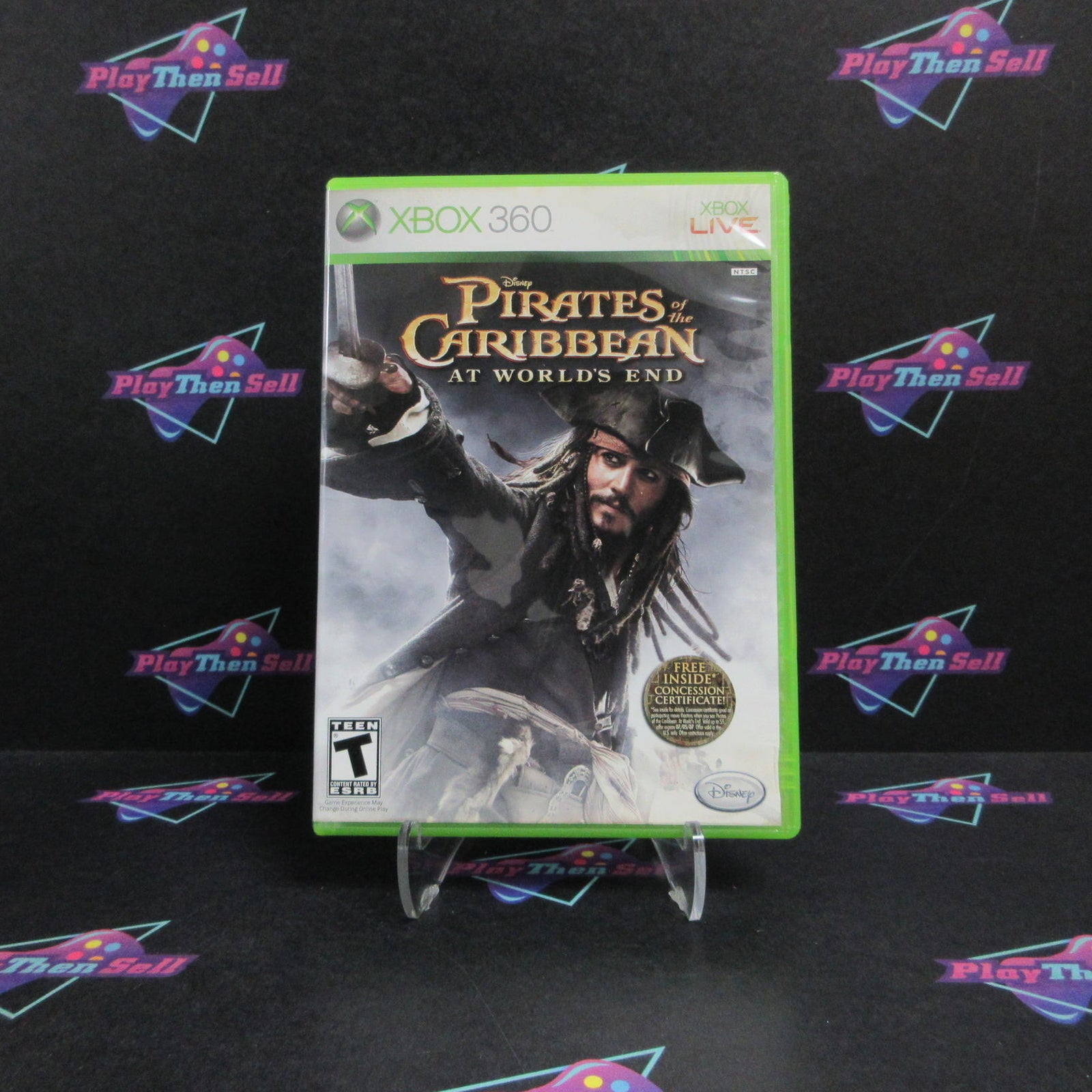Pirates Of The Caribbean At Worlds End Xbox 360 - 1 Year Warranty VG