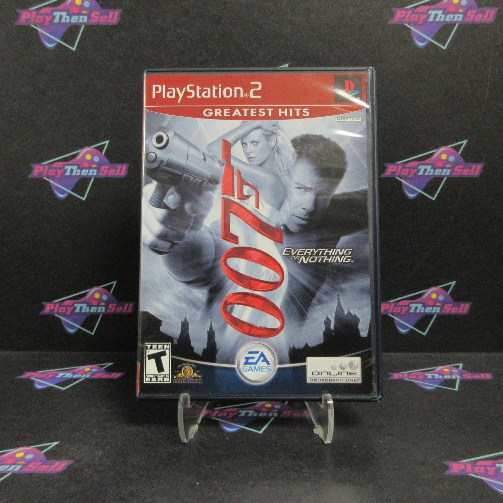 007 Everything or Nothing PS2 PlayStation 2 GH Complete  - 1 Year Warranty EX ..