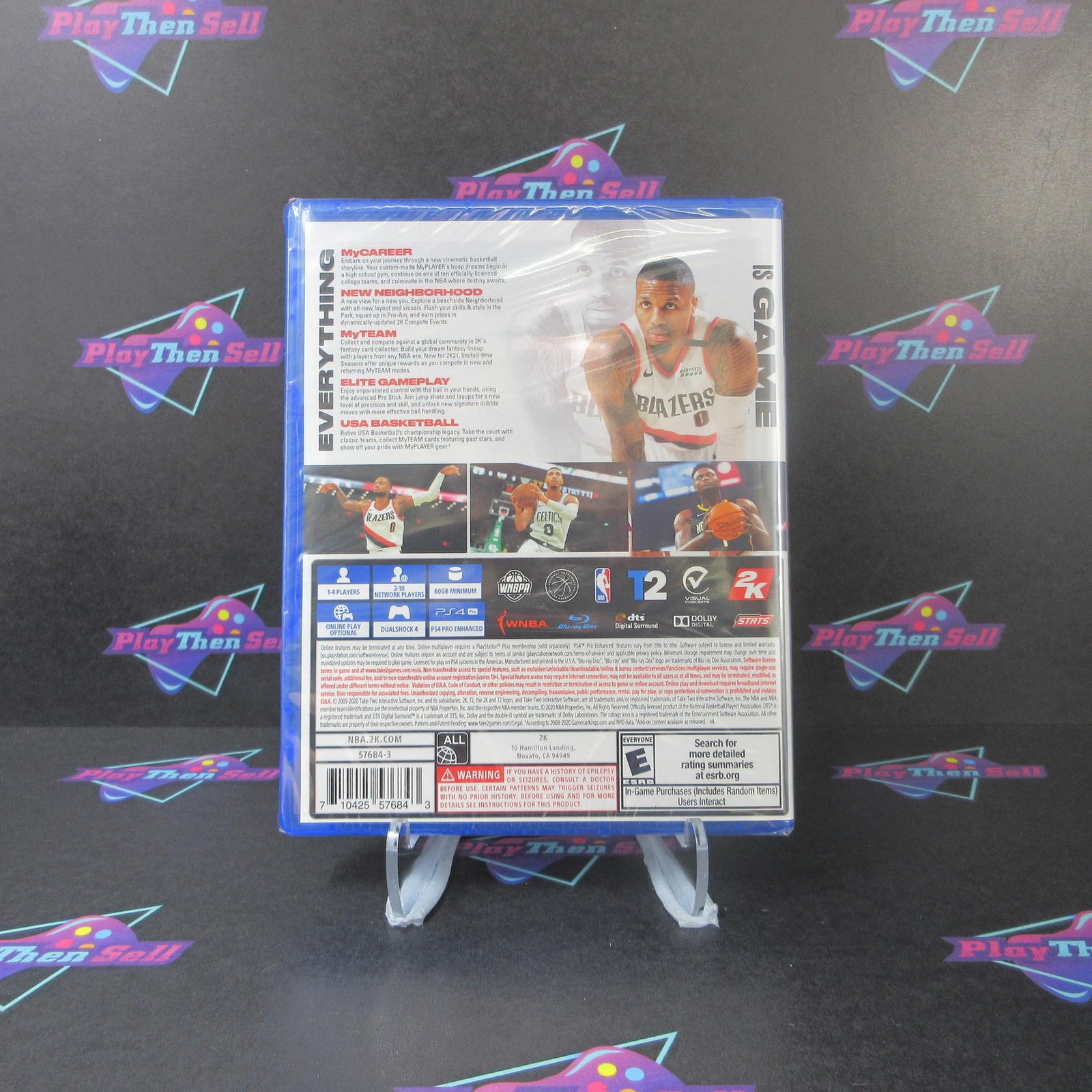 NBA 2K21 PS4 PlayStation 4 Brand New - Sealed