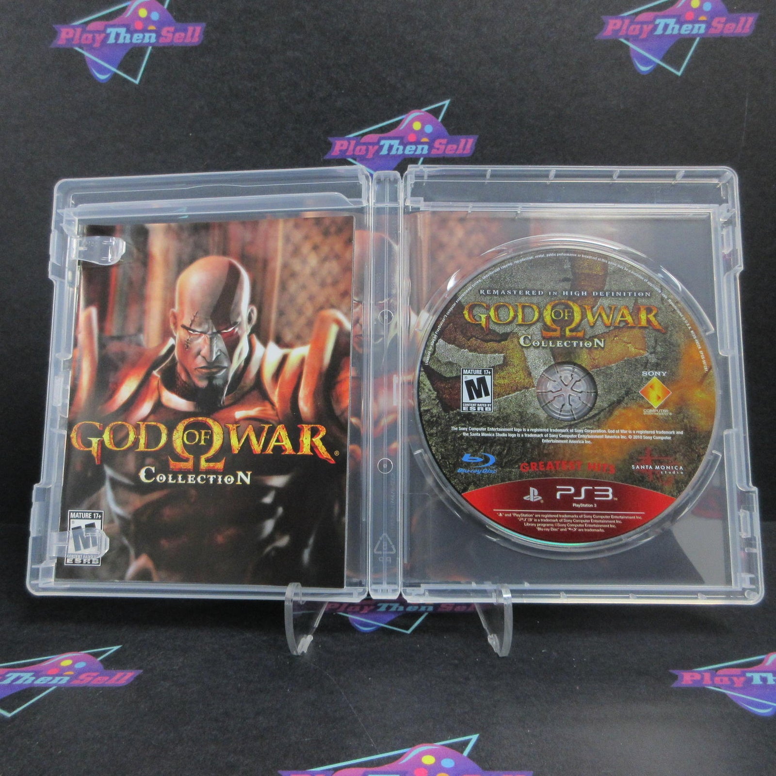 God of War Collection PS3 PlayStation 3 GH Complete - 1 Year Warranty EX Cond