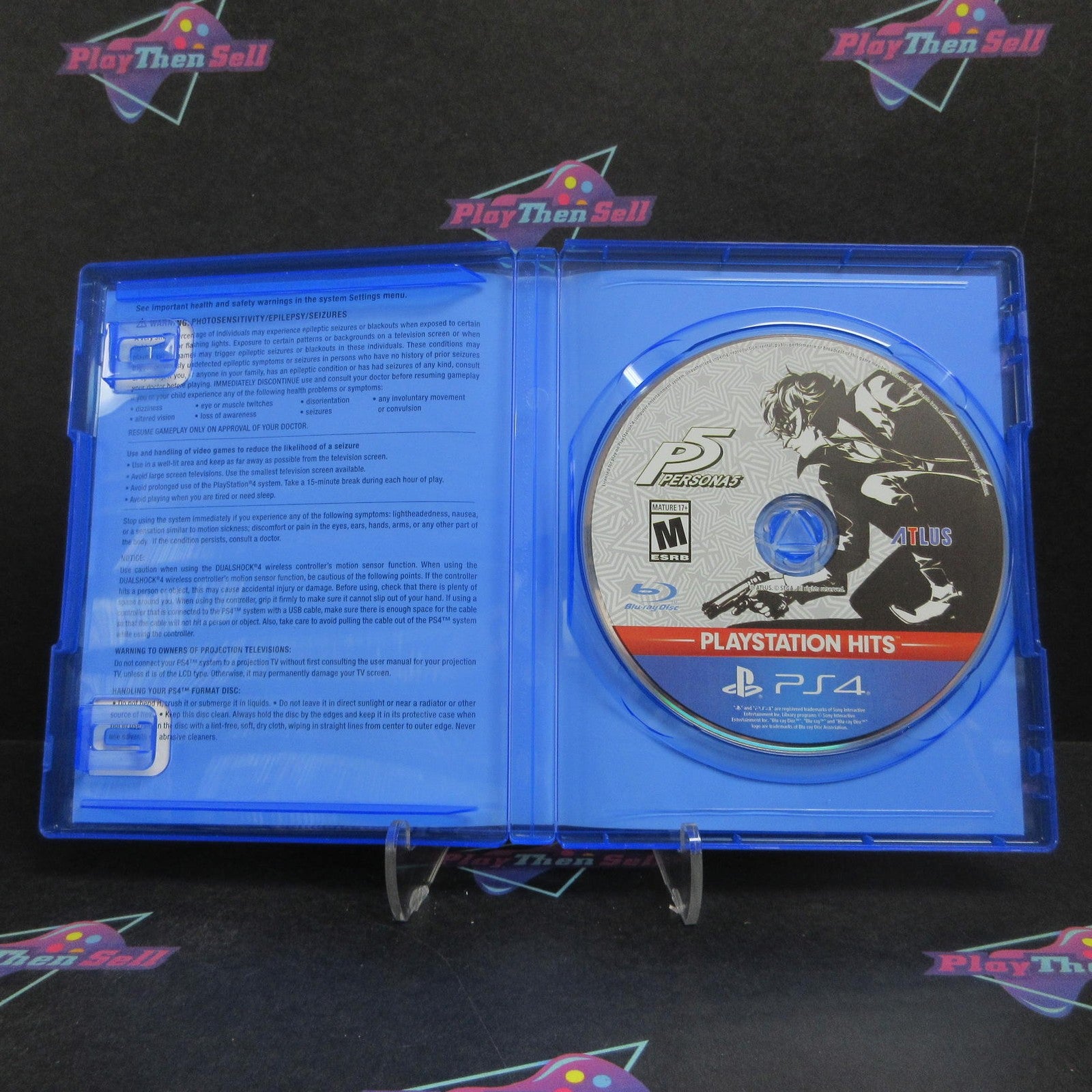 Persona 5 PS4 PlayStation 4 PH Complete - 1 Year Warranty EX Cond