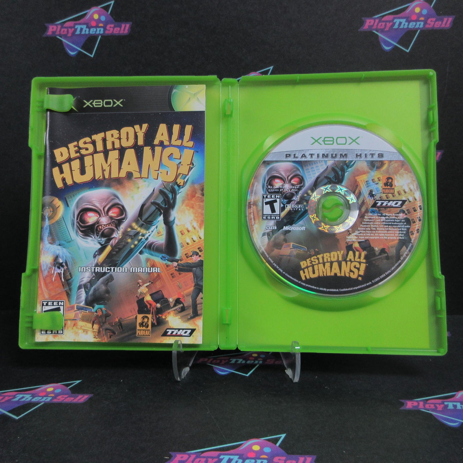 Destroy All Humans Xbox PH Complete - 1 Year Warranty EX Cond