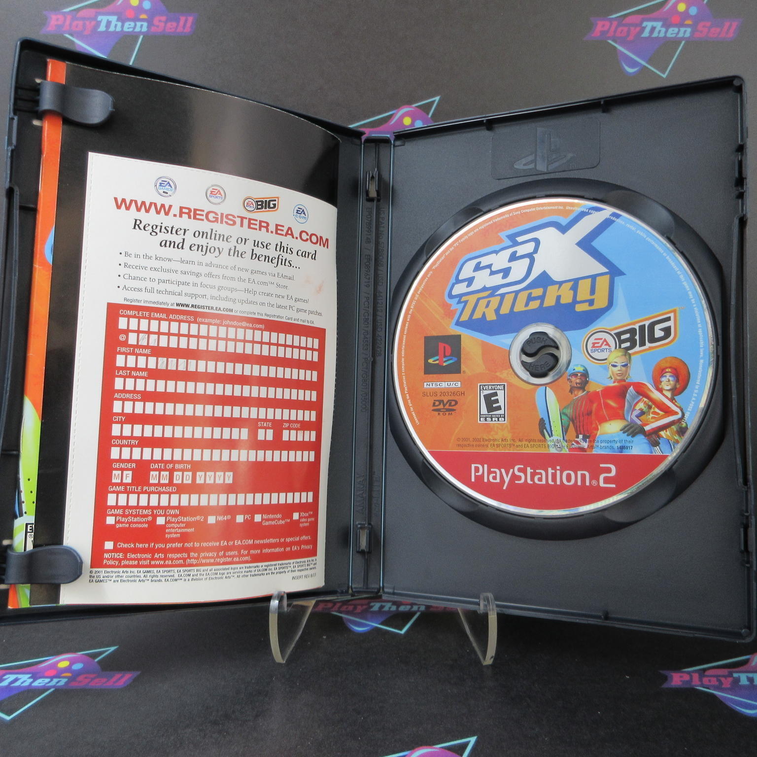 SSX Tricky PS2 PlayStation 2 GH + Reg Card Complete - 1 Year Warranty EX Cond