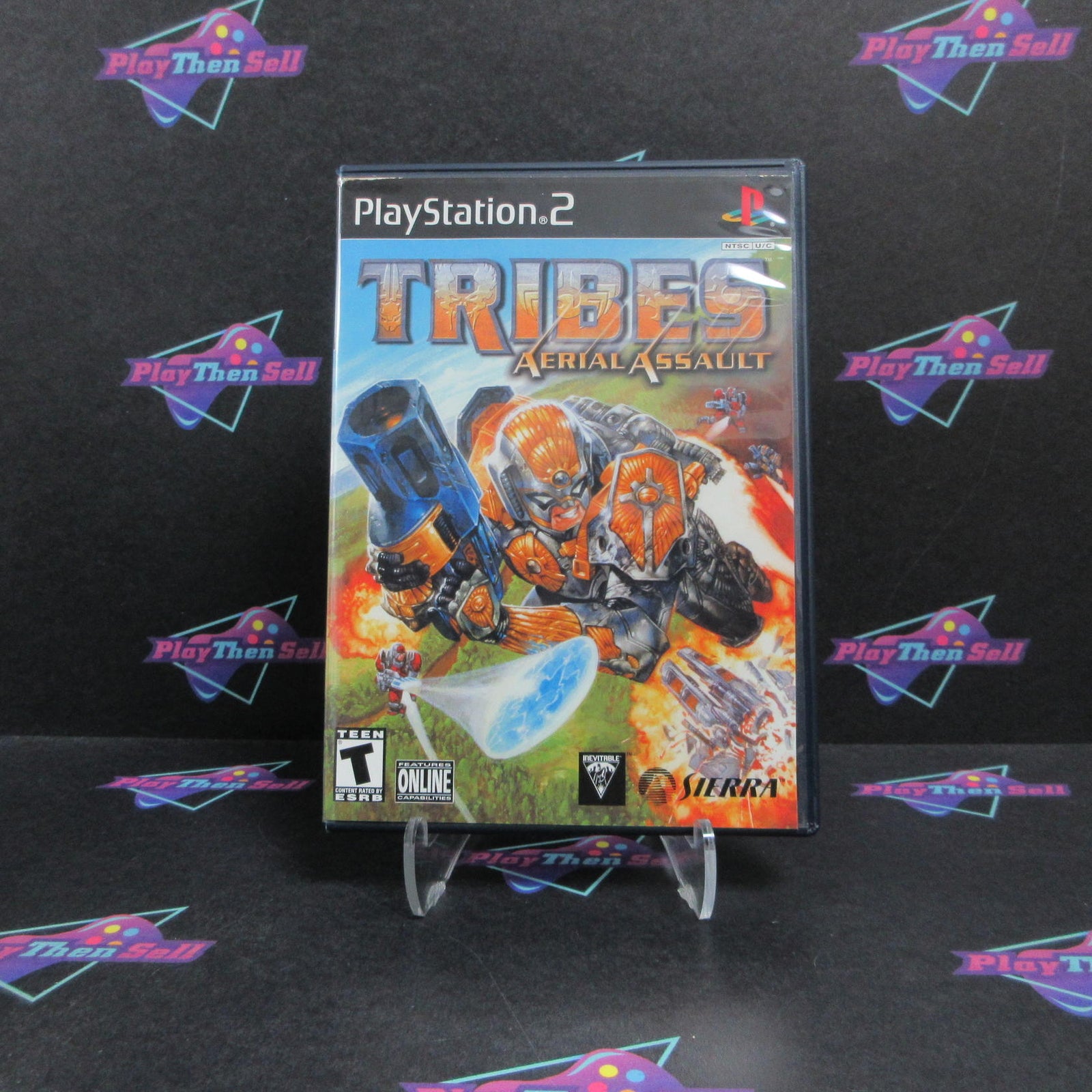 Tribes Aerial Assault PlayStation 2 PS2 + Reg Card CIB - 1 Year Warranty VG