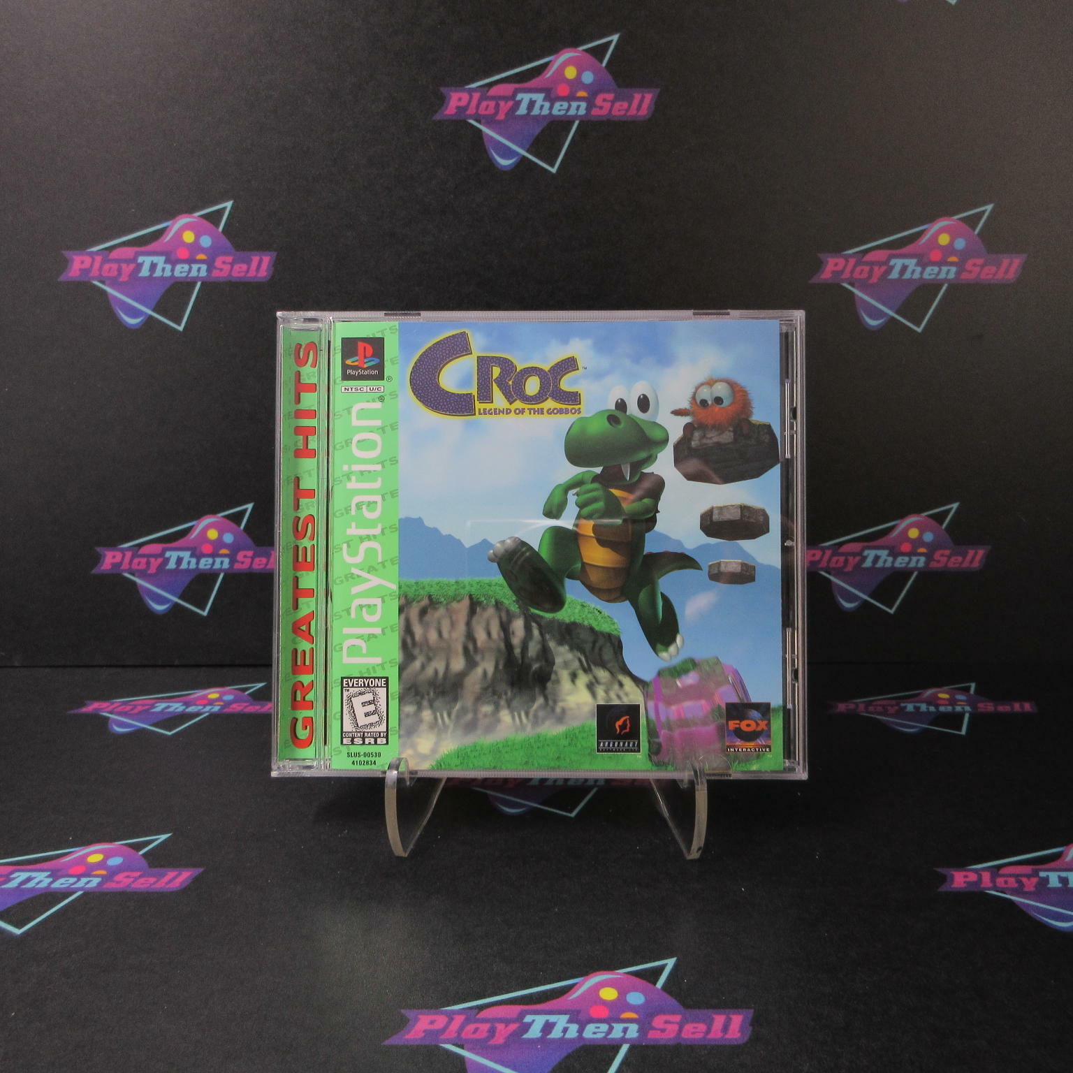 Croc Legend of the Gobbos PS1 PlayStation 1 GH Complete  - 1 Year Warranty EX ..