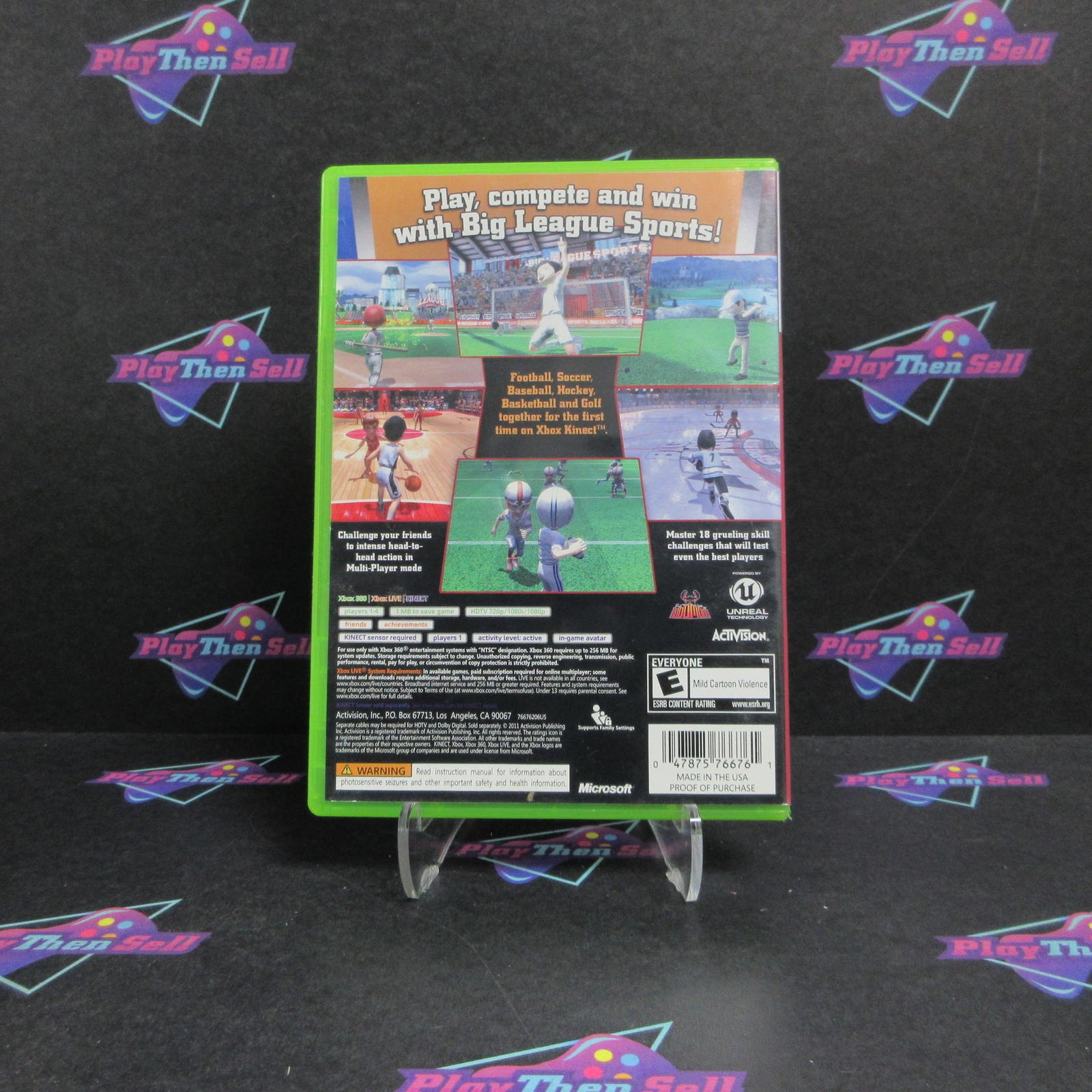 Big League Sports Xbox 360 - 1 Year Warranty VG