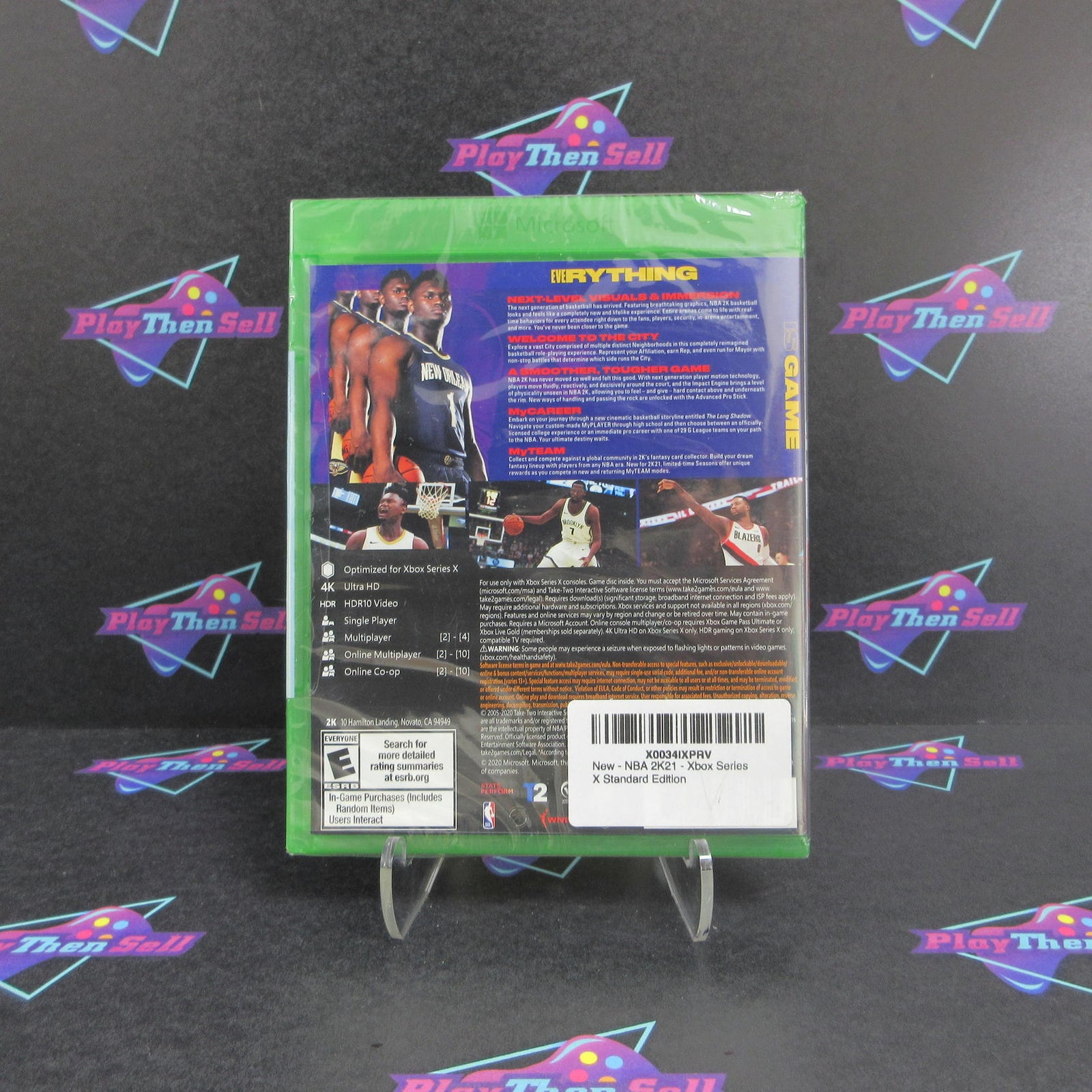 NBA 2K21 Xbox Series X Brand New - Sealed