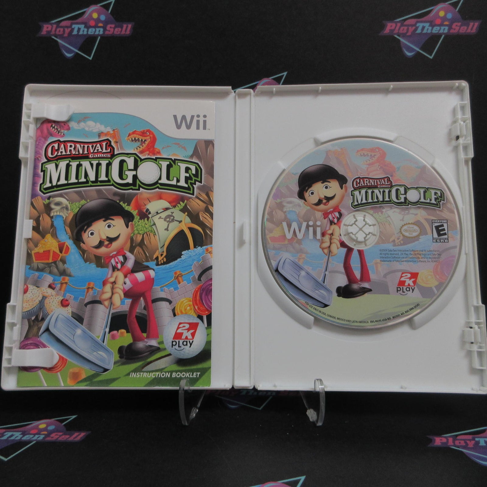 Carnival Games MiniGolf Nintendo Wii Complete - 1 Year Warranty VG