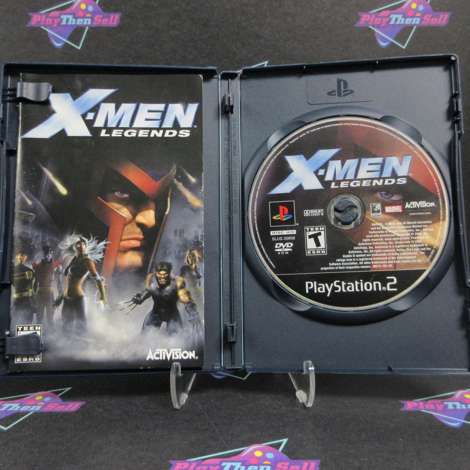 X-Men Legends PS2 PlayStation 2 Complete - 1 Year Warranty EX Cond