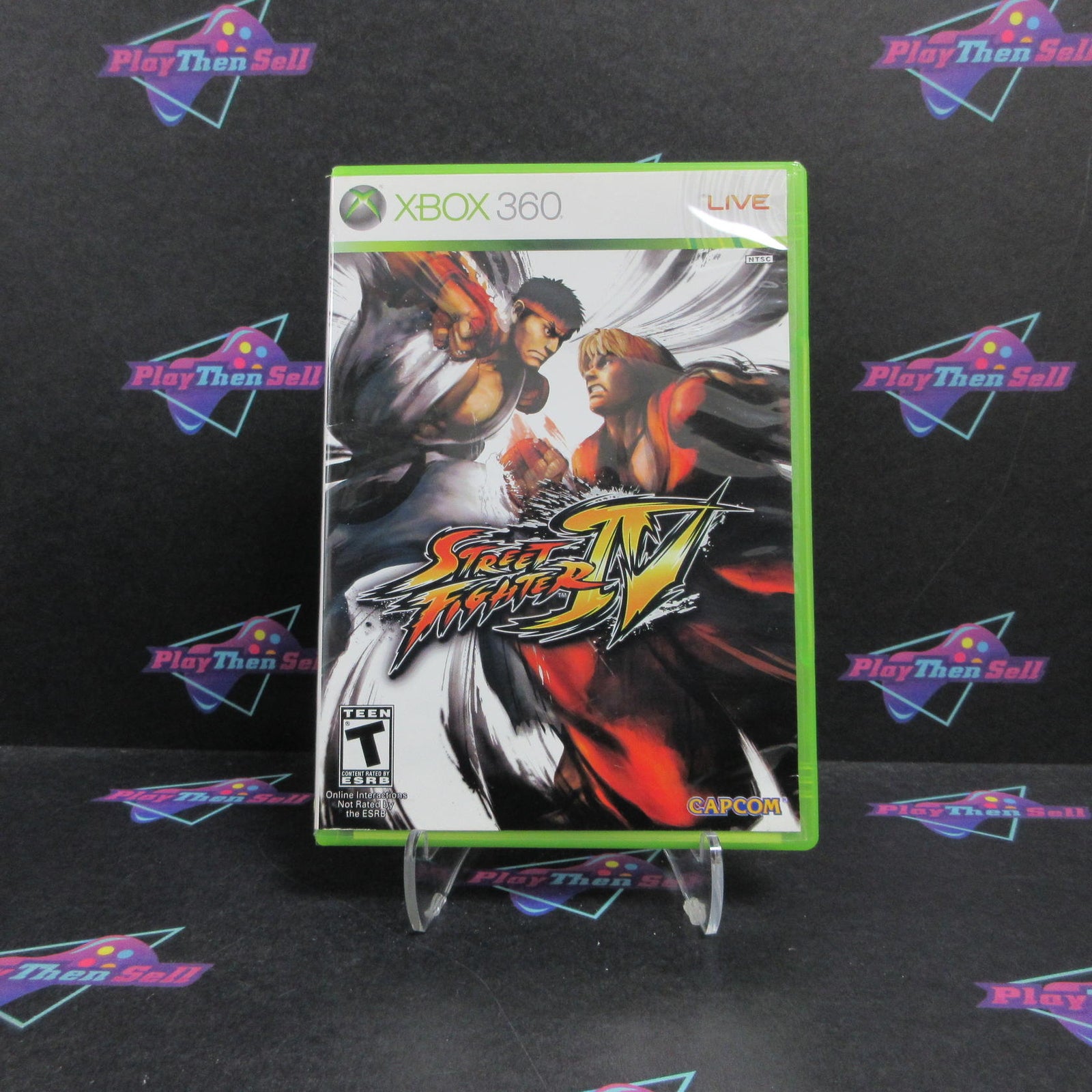 Street Fighter IV Xbox 360 + Comic Complete - 1 Year Warranty EX Cond