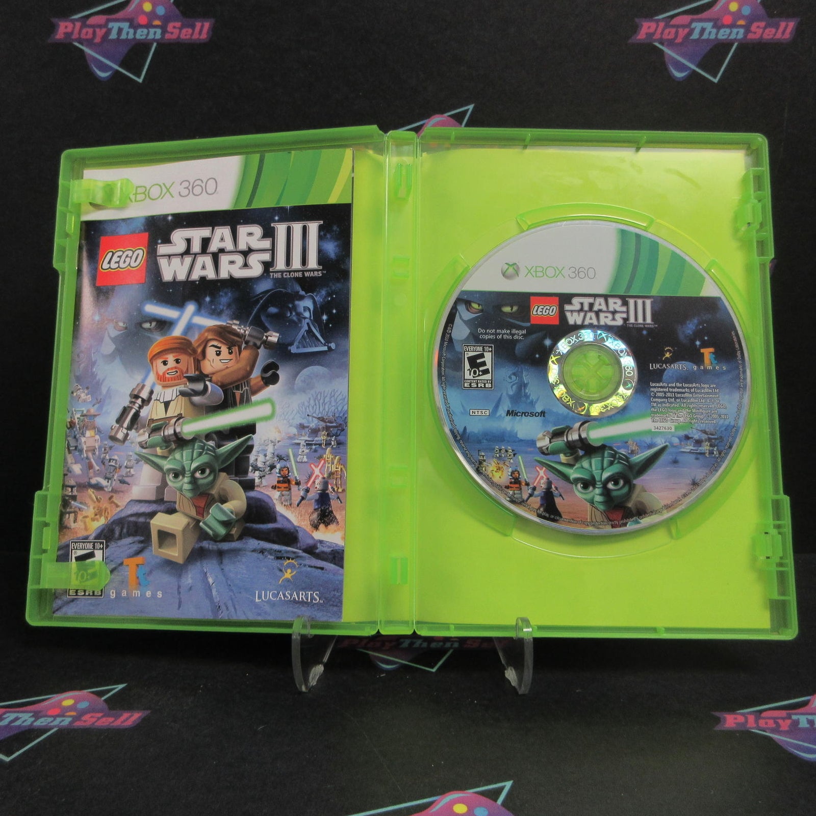 LEGO Star Wars III The Clone Wars Xbox 360 Complete - 1 Year Warranty VG