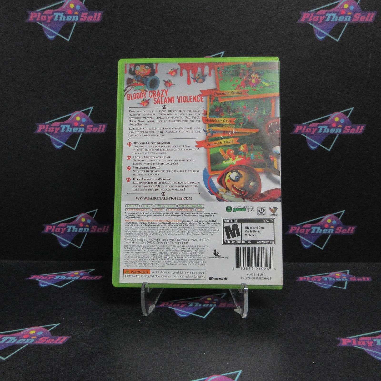Fairytale Fights Xbox 360 Complete - 1 Year Warranty VG