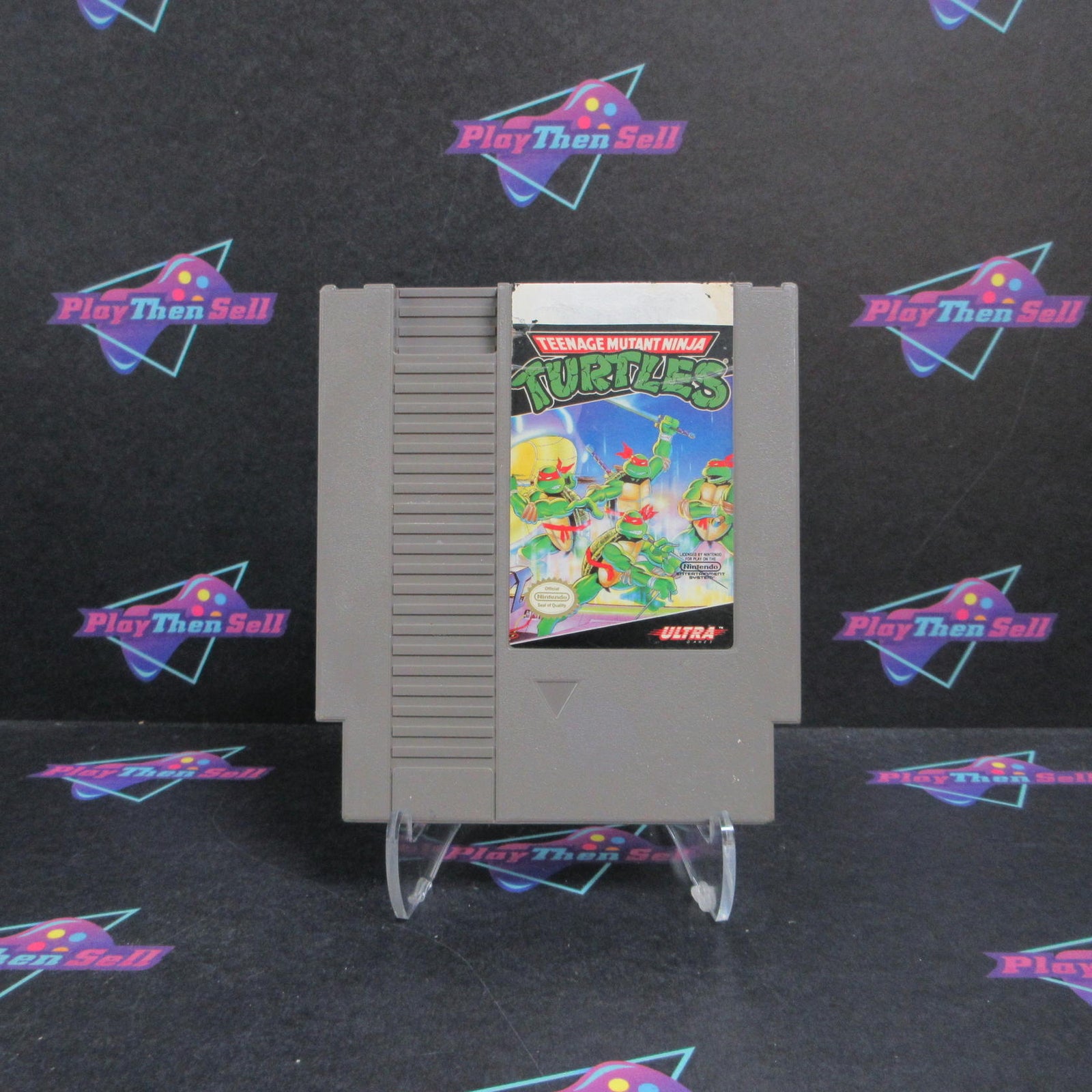 Teenage Mutant Ninja Turtles NES Cart Only - AD Authentic / Tested - (See Pics)