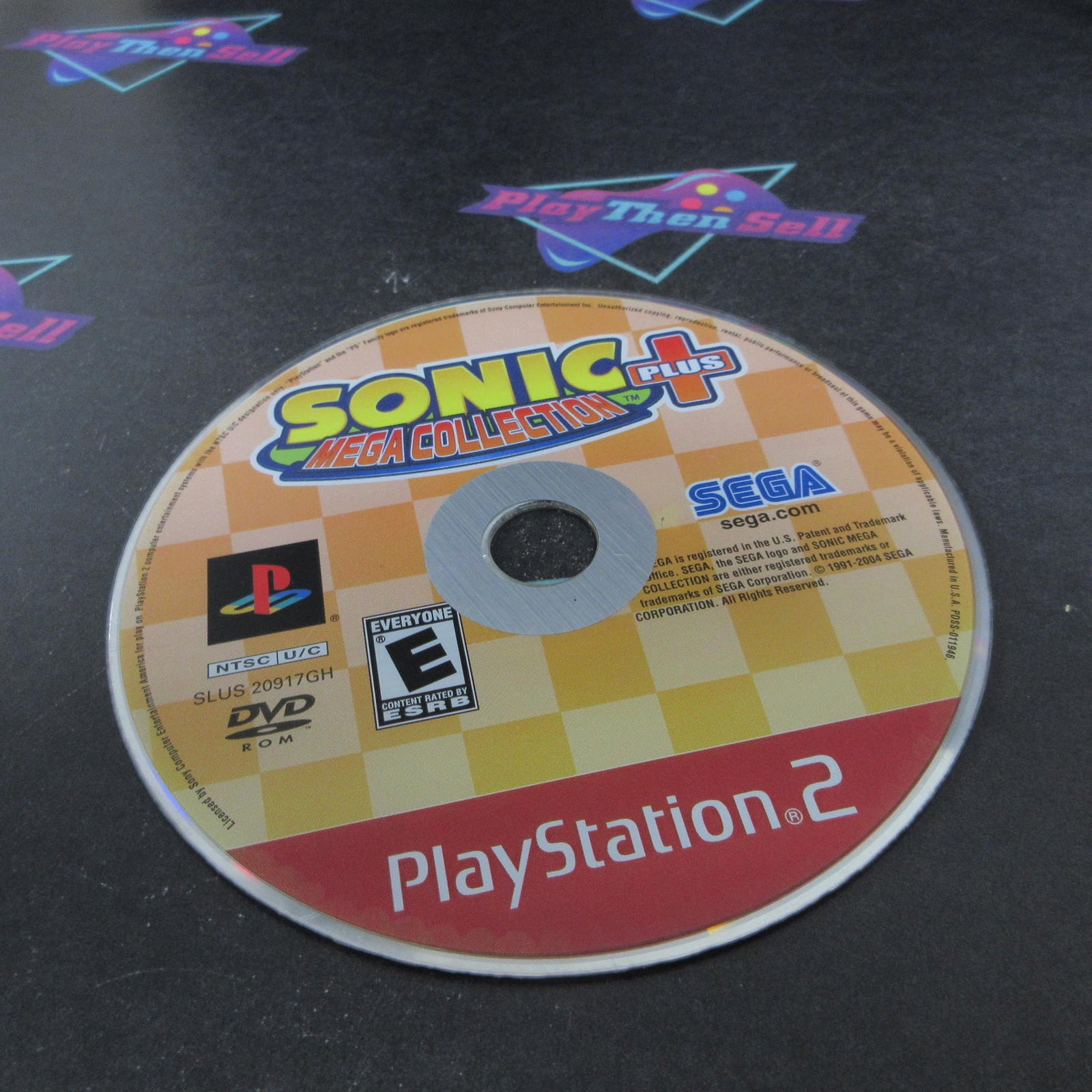 Sonic Mega Collection GH PS2 PlayStation 2 AD/DD Complete CIB - (See Pics)
