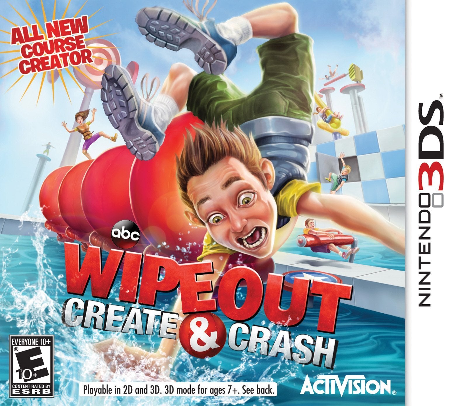 Wipeout Create & Crash Nintendo 3DS Brand New - Sealed