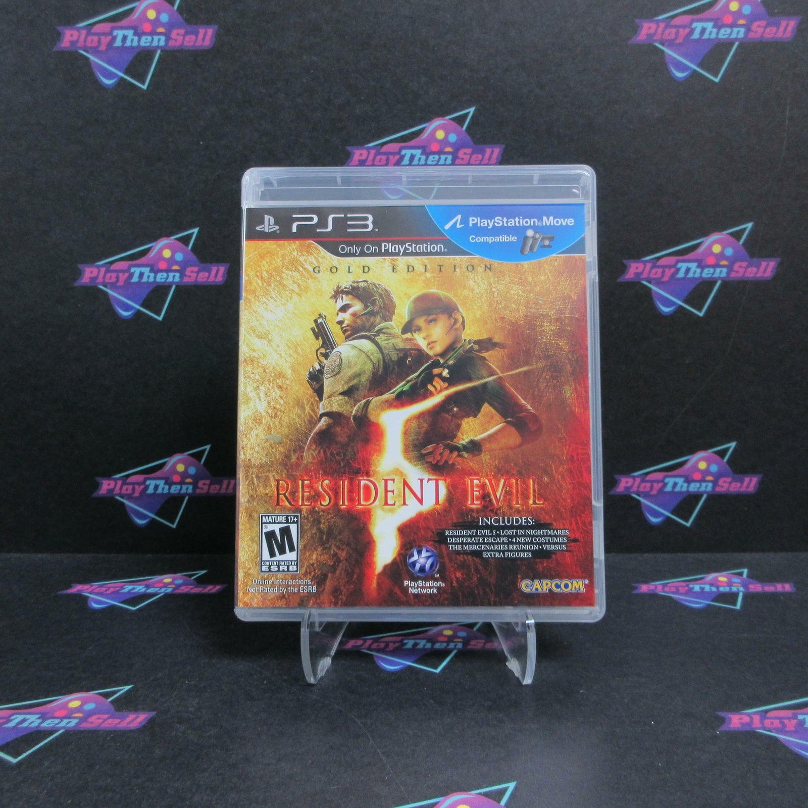 Resident Evil 5 Gold Edition PS3 PlayStation 3 Complete  - 1 Year Warranty EX ..