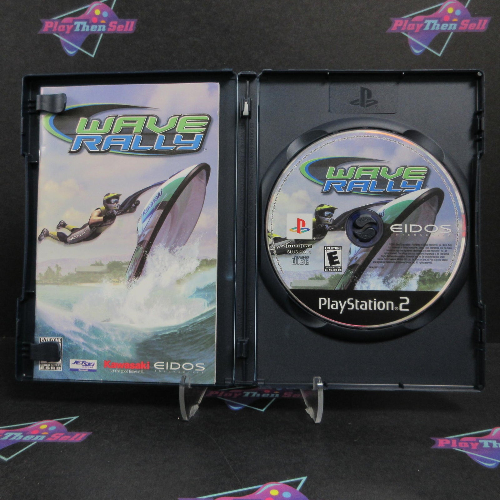 Wave Rally PS2 PlayStation 2 + Reg Card Complete - 1 Year Warranty EX Cond