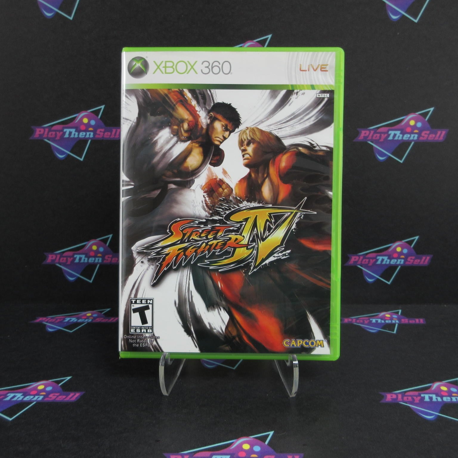 Street Fighter IV Xbox 360 Complete - 1 Year Warranty EX Cond