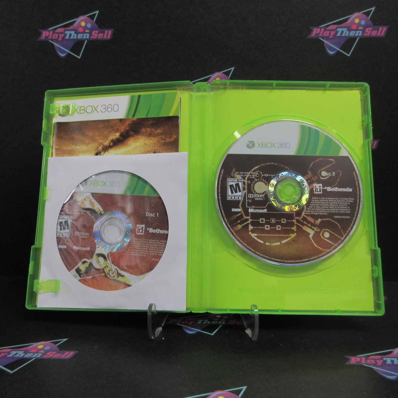 Rage Anarchy Edition Xbox 360 Complete - 1 Year Warranty EX Cond